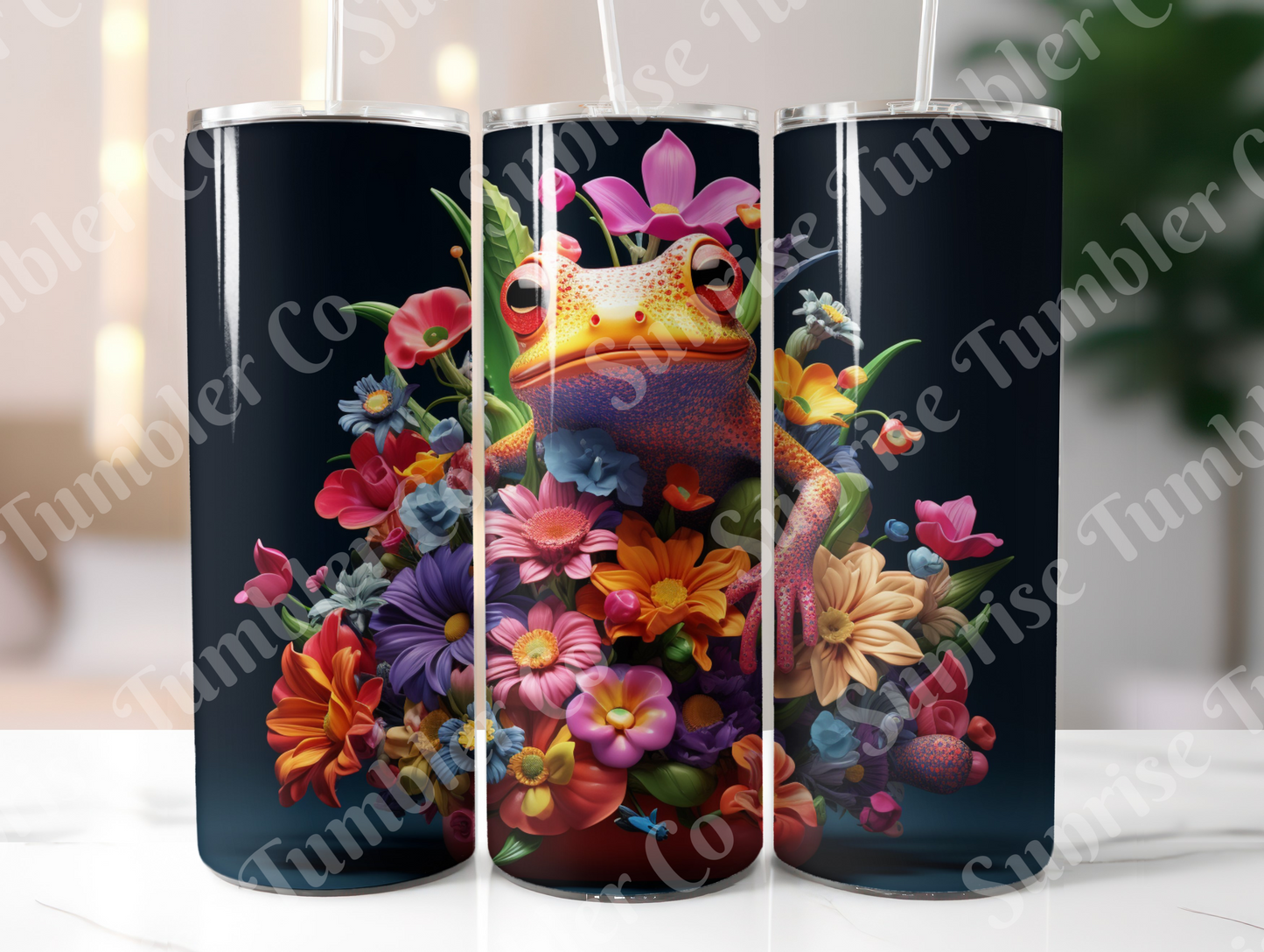 Frog Variety Part 1 - 20oz and 30oz Tumblers (Glow In The Dark Green And Blue Available)