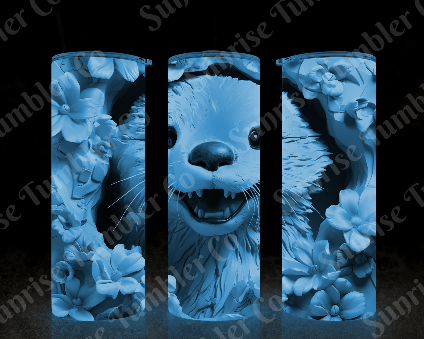 Otter Variety - 20 oz and 30 oz Tumbler (Glow In The Dark Option Available)