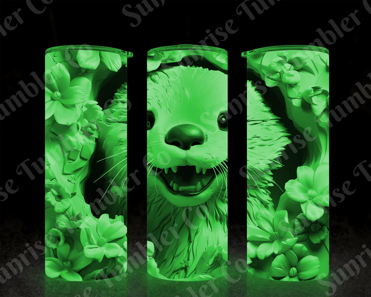 Otter Variety - 20 oz and 30 oz Tumbler (Glow In The Dark Option Available)