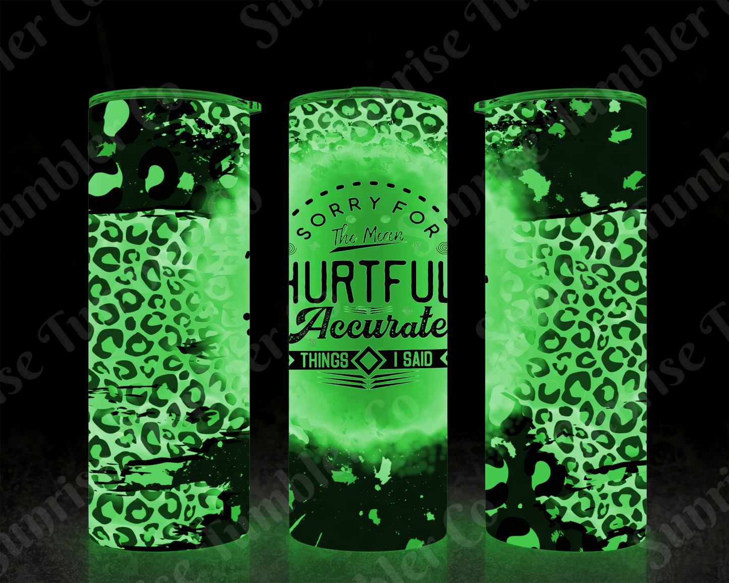 Sarcastic Sayings Variety Part 1 - 20oz or 30 oz Tumblers (Glow in The Dark Option Available)