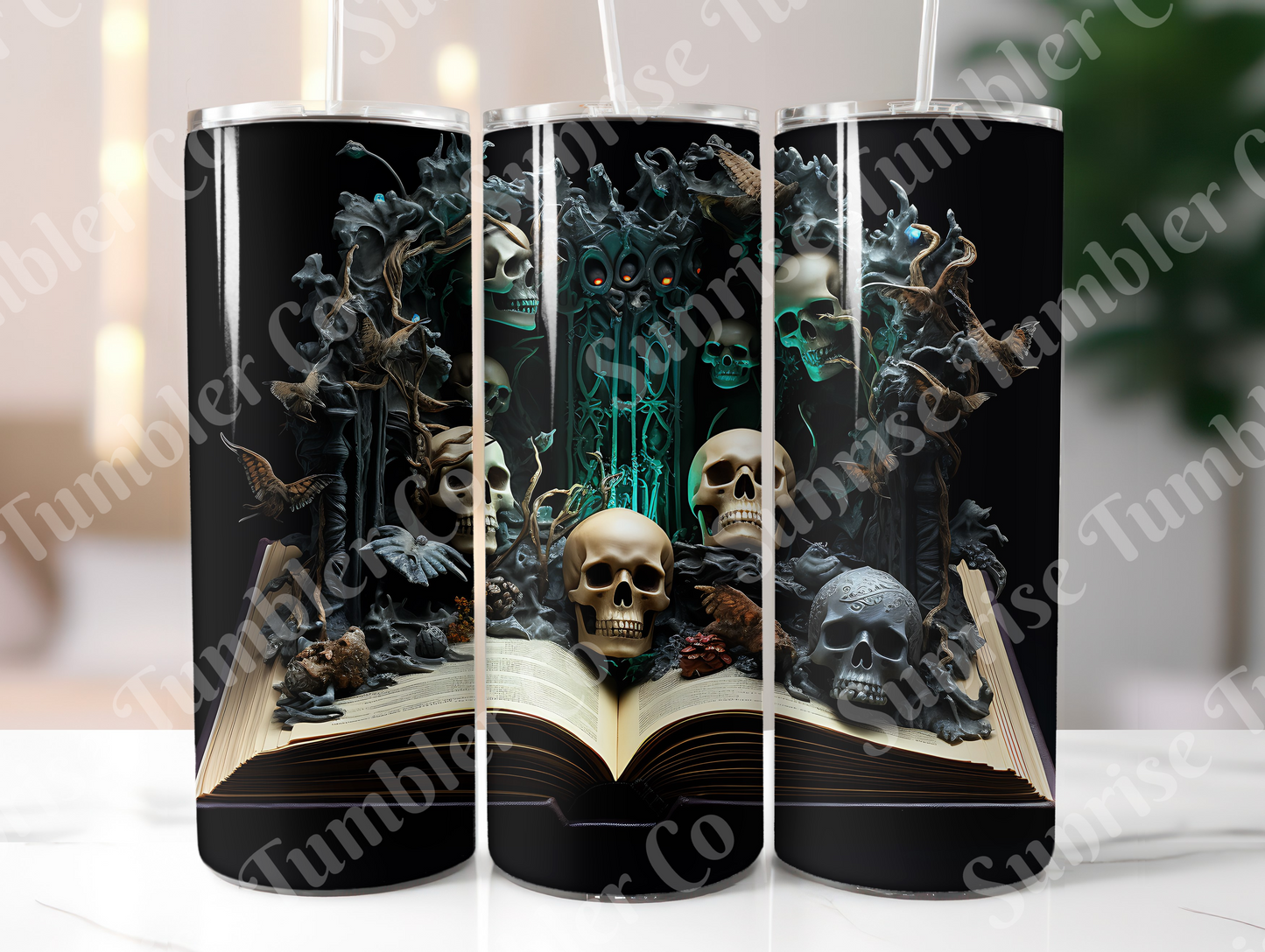 Book Variety - 20 oz and 30 oz Tumblers (Glow In The Dark Option Available)