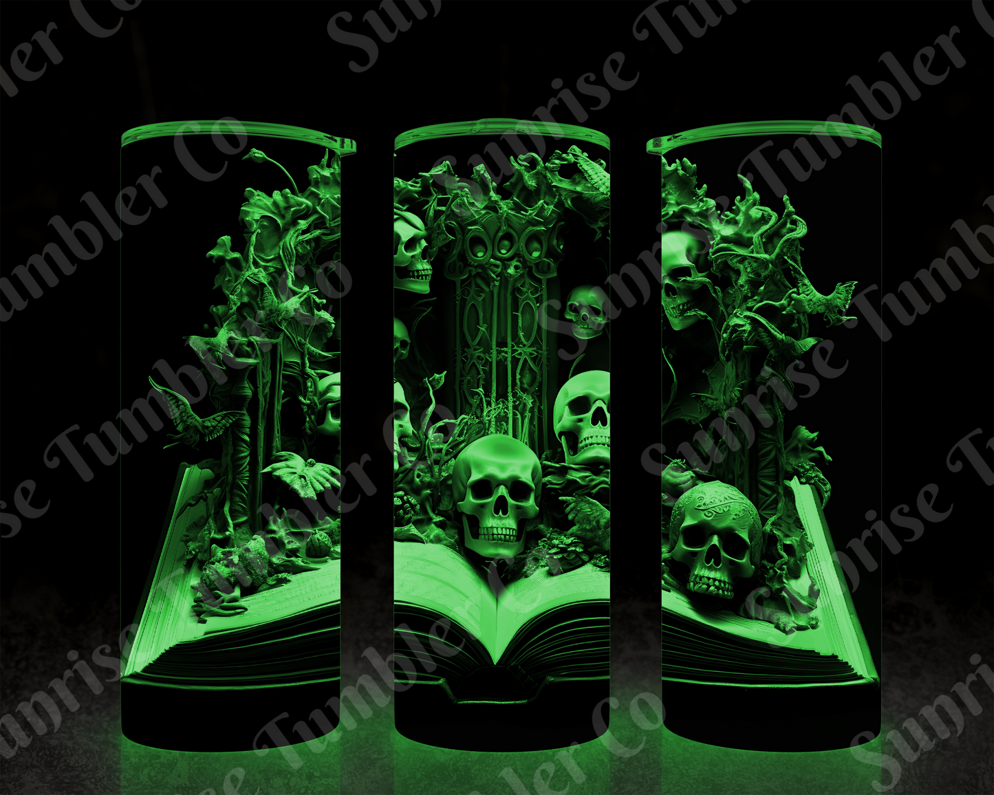 Book Variety - 20 oz and 30 oz Tumblers (Glow In The Dark Option Available)