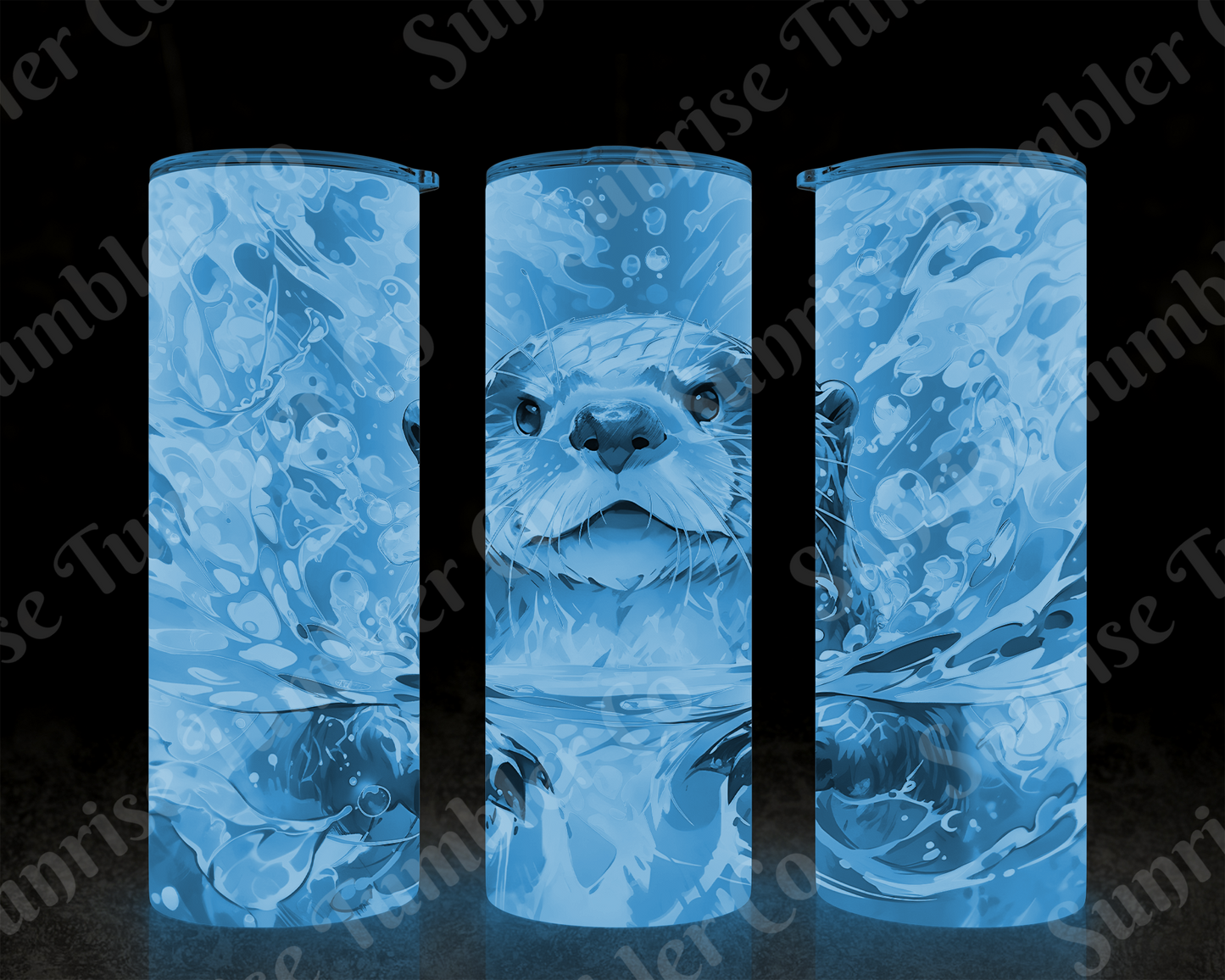 Otter Variety - 20 oz and 30 oz Tumbler (Glow In The Dark Option Available)