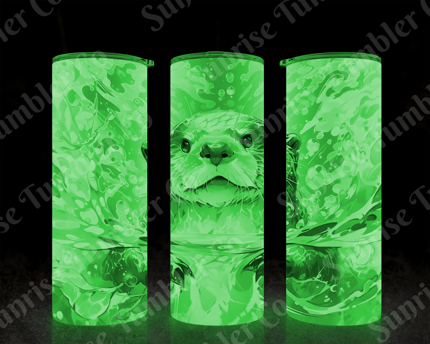 Otter Variety - 20 oz and 30 oz Tumbler (Glow In The Dark Option Available)
