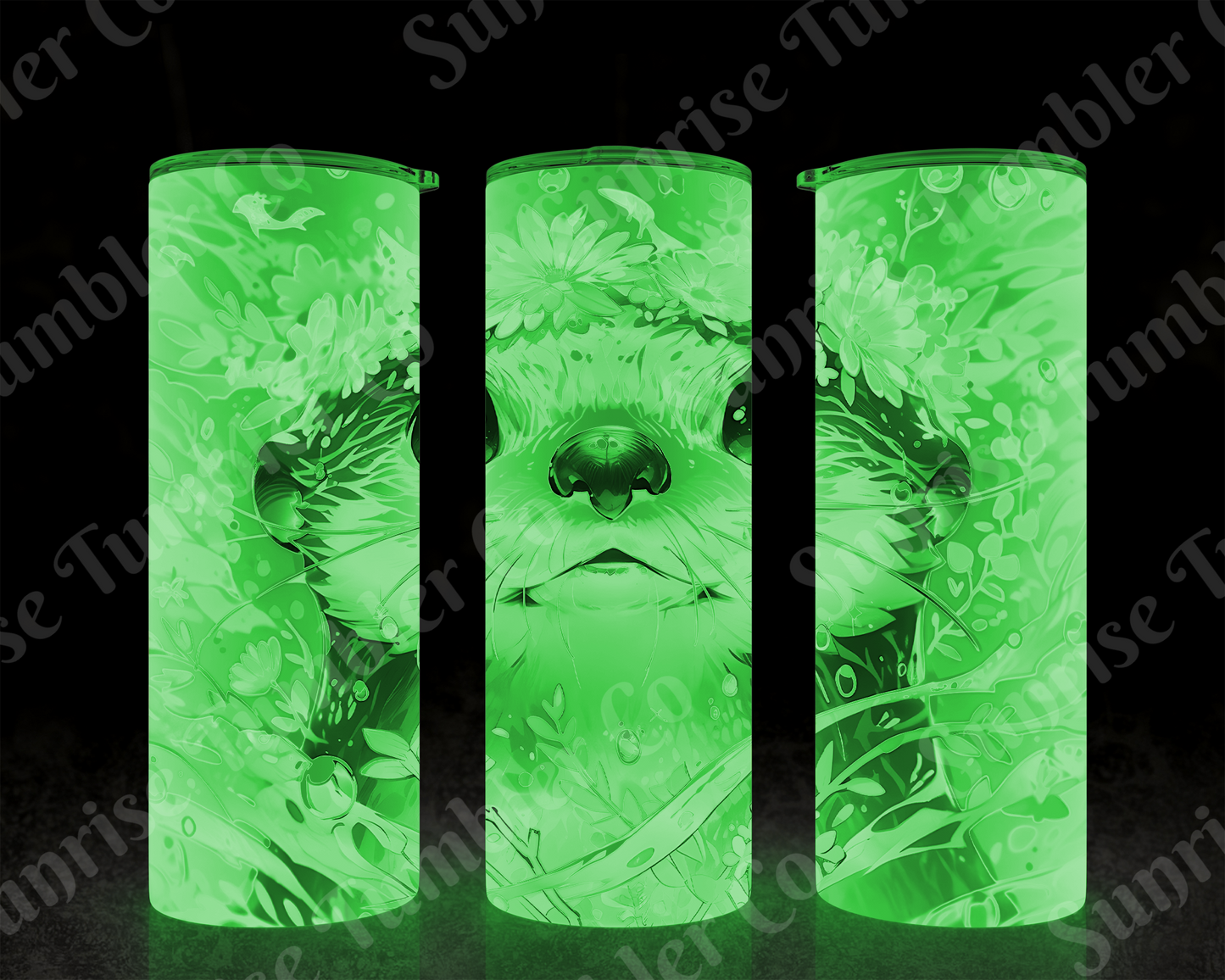 Otter Variety - 20 oz and 30 oz Tumbler (Glow In The Dark Option Available)