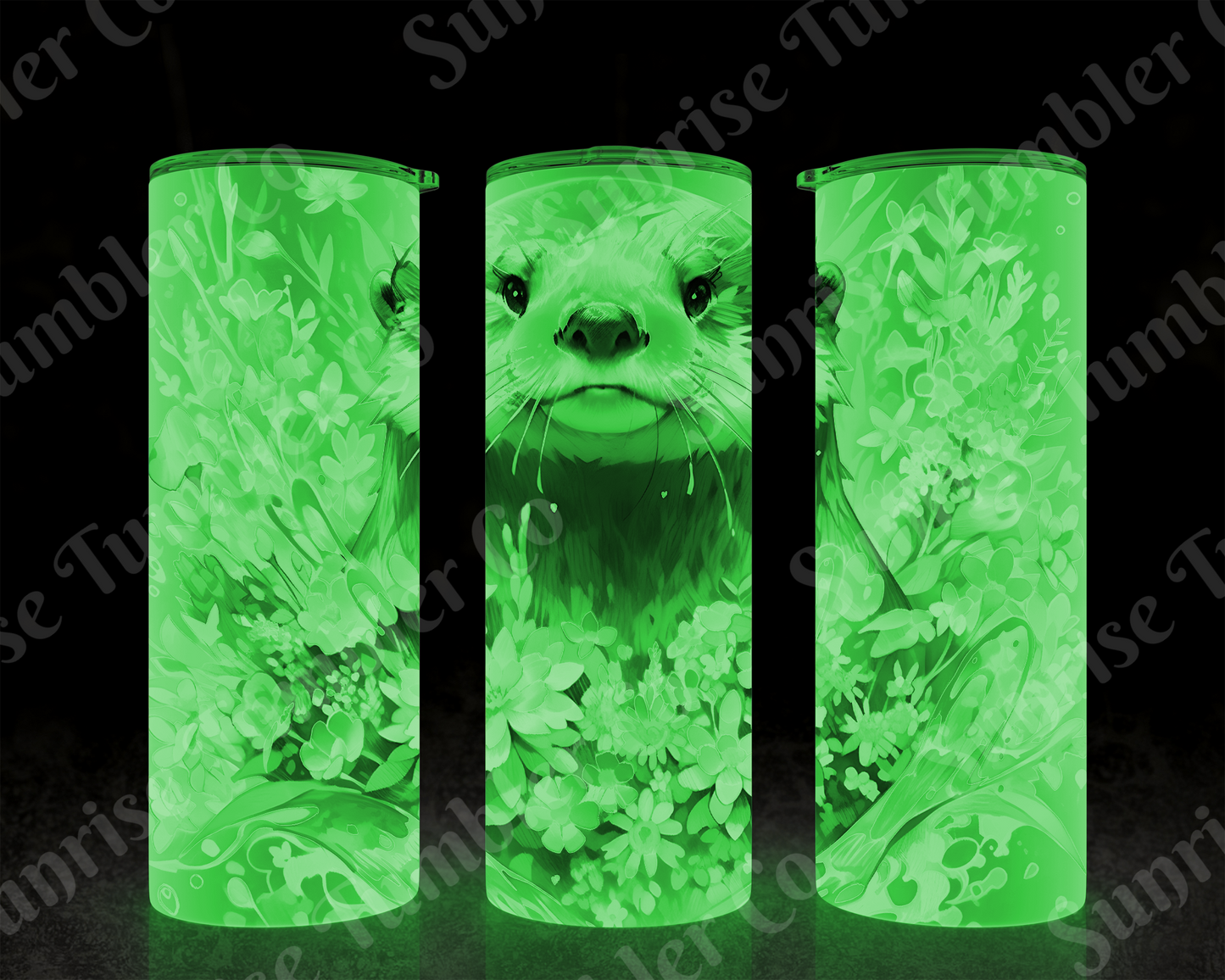 Otter Variety - 20 oz and 30 oz Tumbler (Glow In The Dark Option Available)