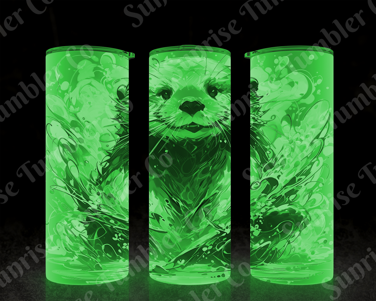 Otter Variety - 20 oz and 30 oz Tumbler (Glow In The Dark Option Available)
