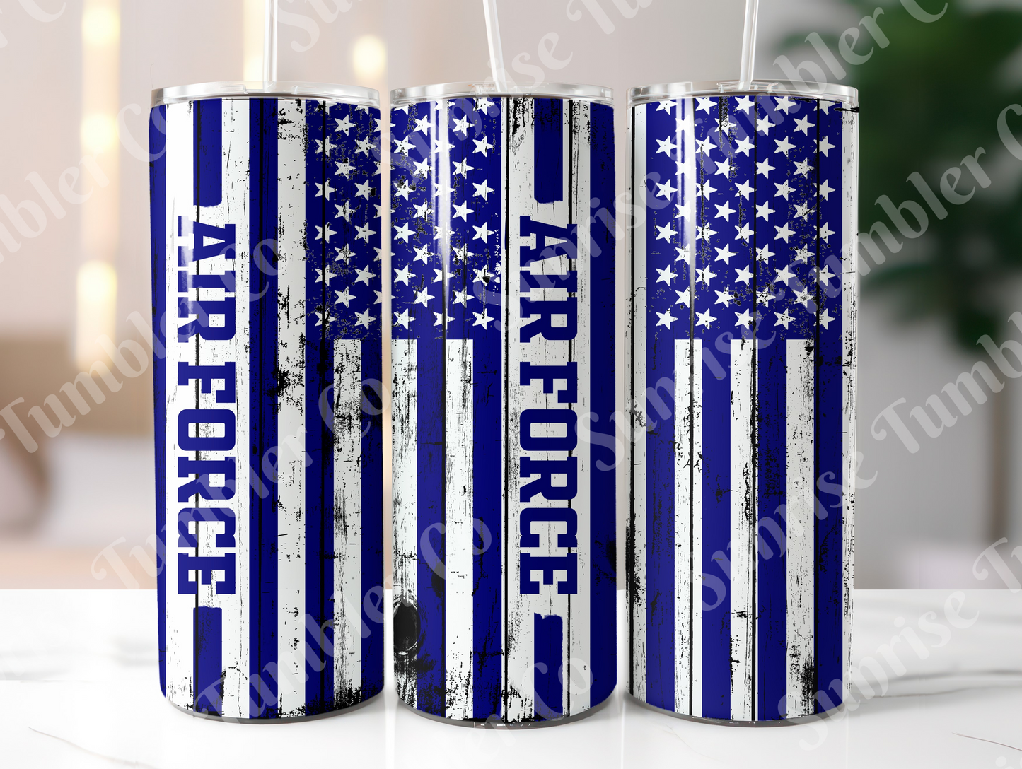 Military, Veteran & First Responders Variety Part 2 - 20oz and 30oz Tumblers (Glow In The Dark Green And Blue Available)
