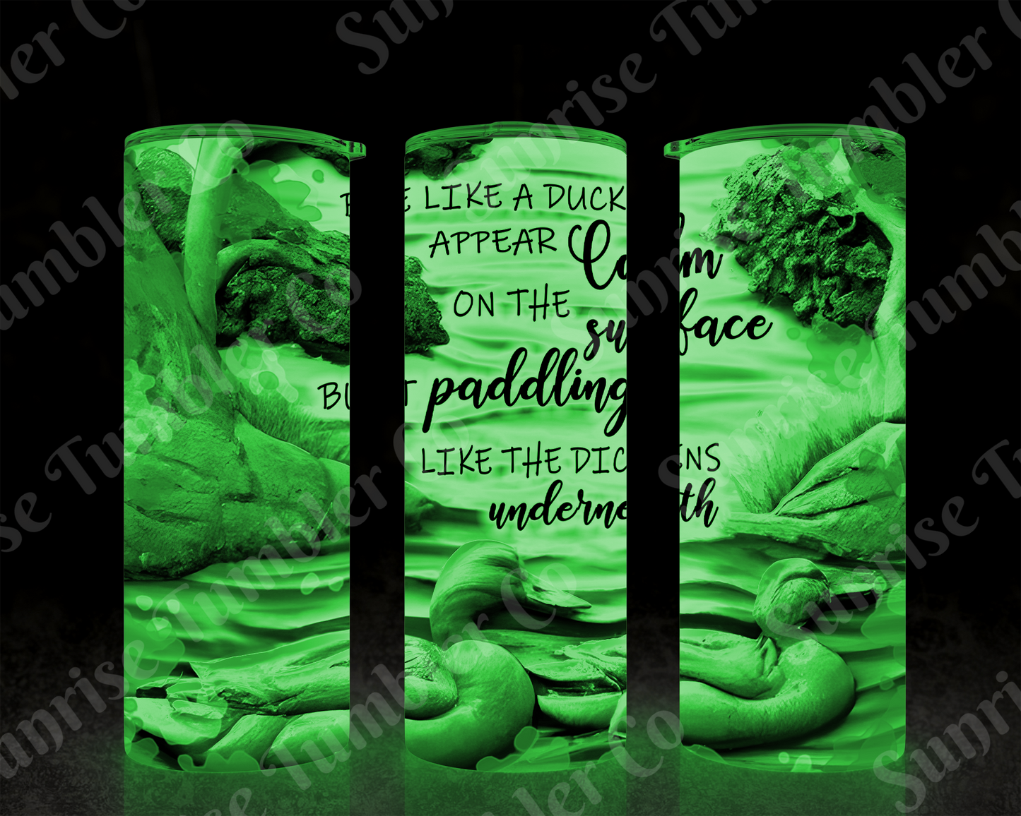 Positive and Inspirational Sayings Variety Part 3 - 20 oz and 30 oz Tumblers (Glow In The Dark Options Available)