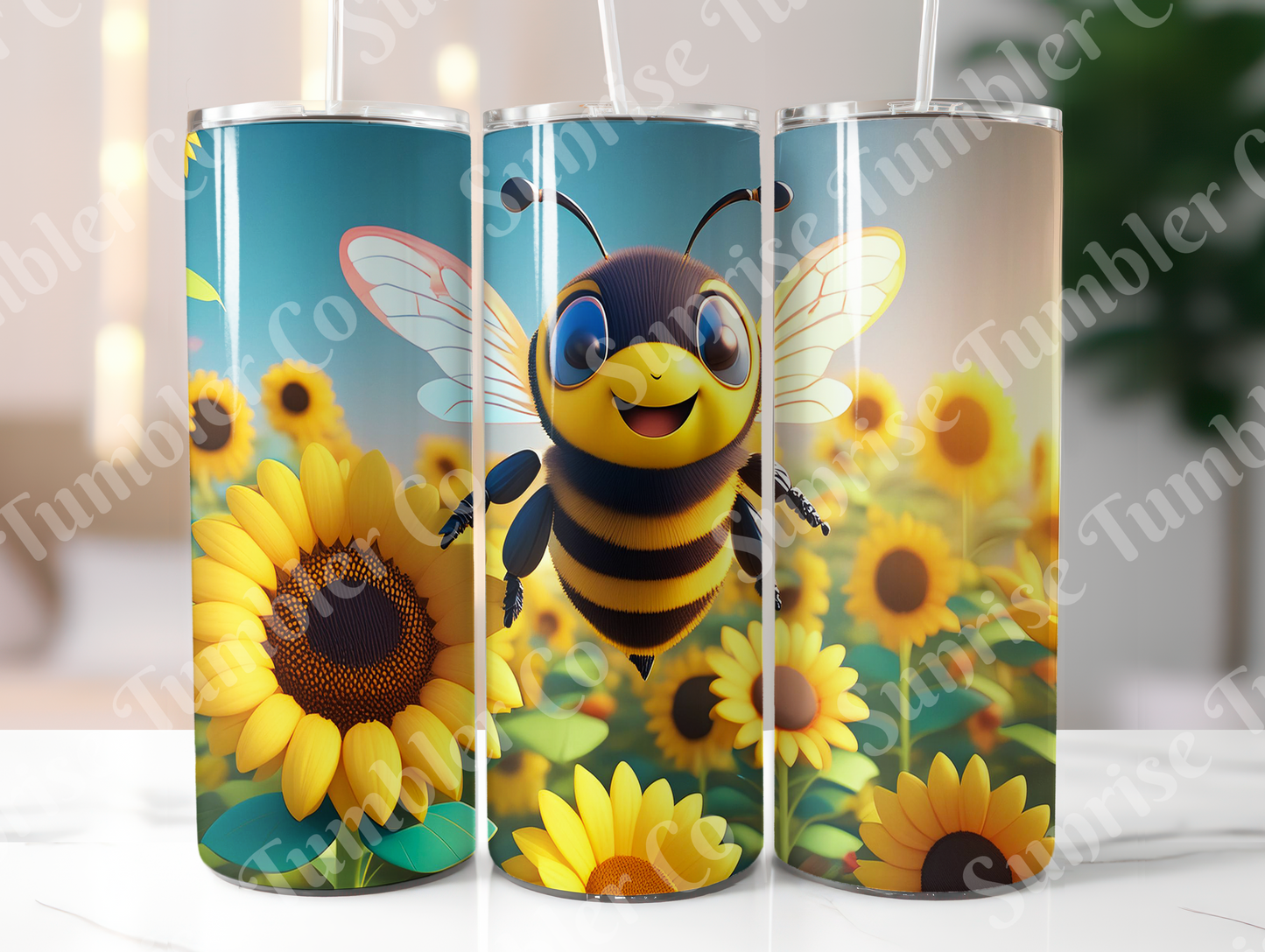 Bee Variety - 20oz and 30oz Tumblers (Glow In The Dark Green And Blue Available)