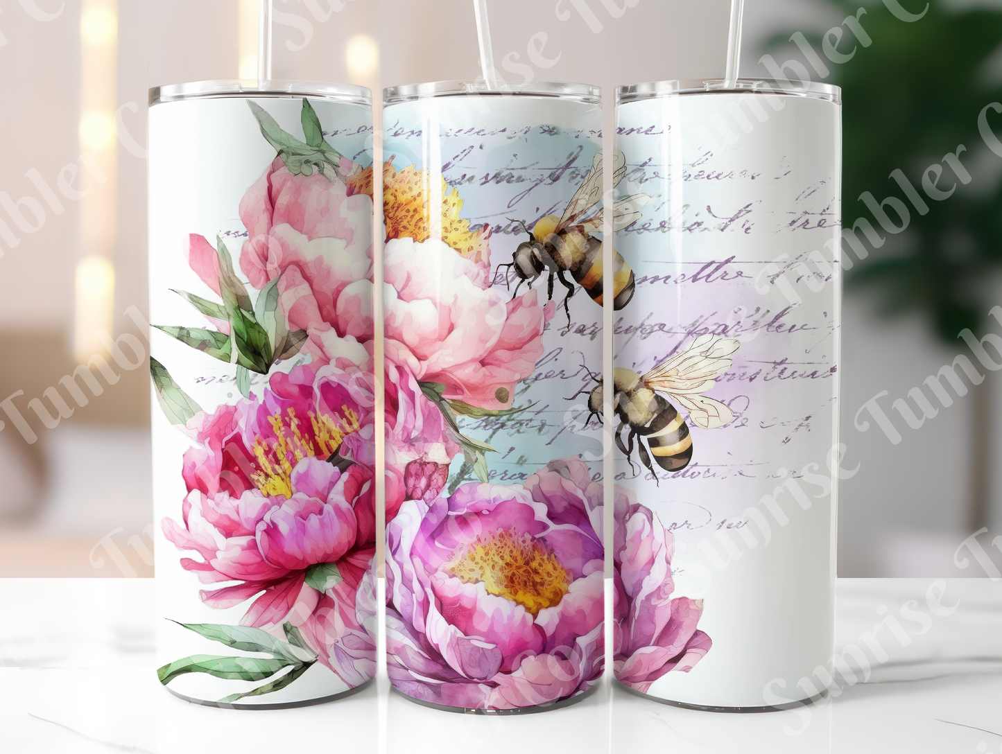 Bee Variety - 20oz and 30oz Tumblers (Glow In The Dark Green And Blue Available)