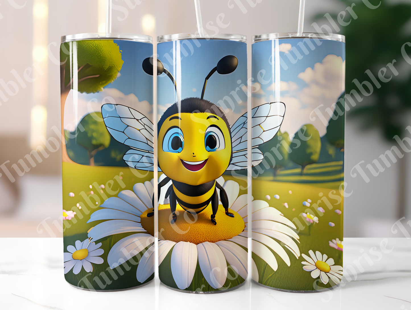 Bee Variety - 20oz and 30oz Tumblers (Glow In The Dark Green And Blue Available)