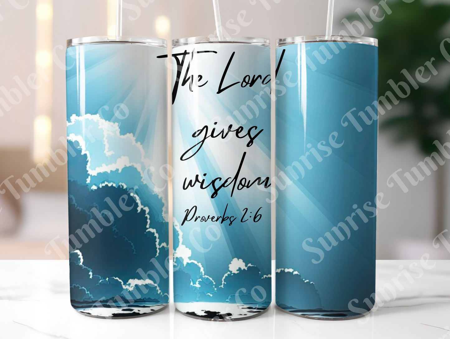 Bible Verses Variety Part 1 - 20 oz or 30 oz Tumbler (Glow In The Dark Option Available)