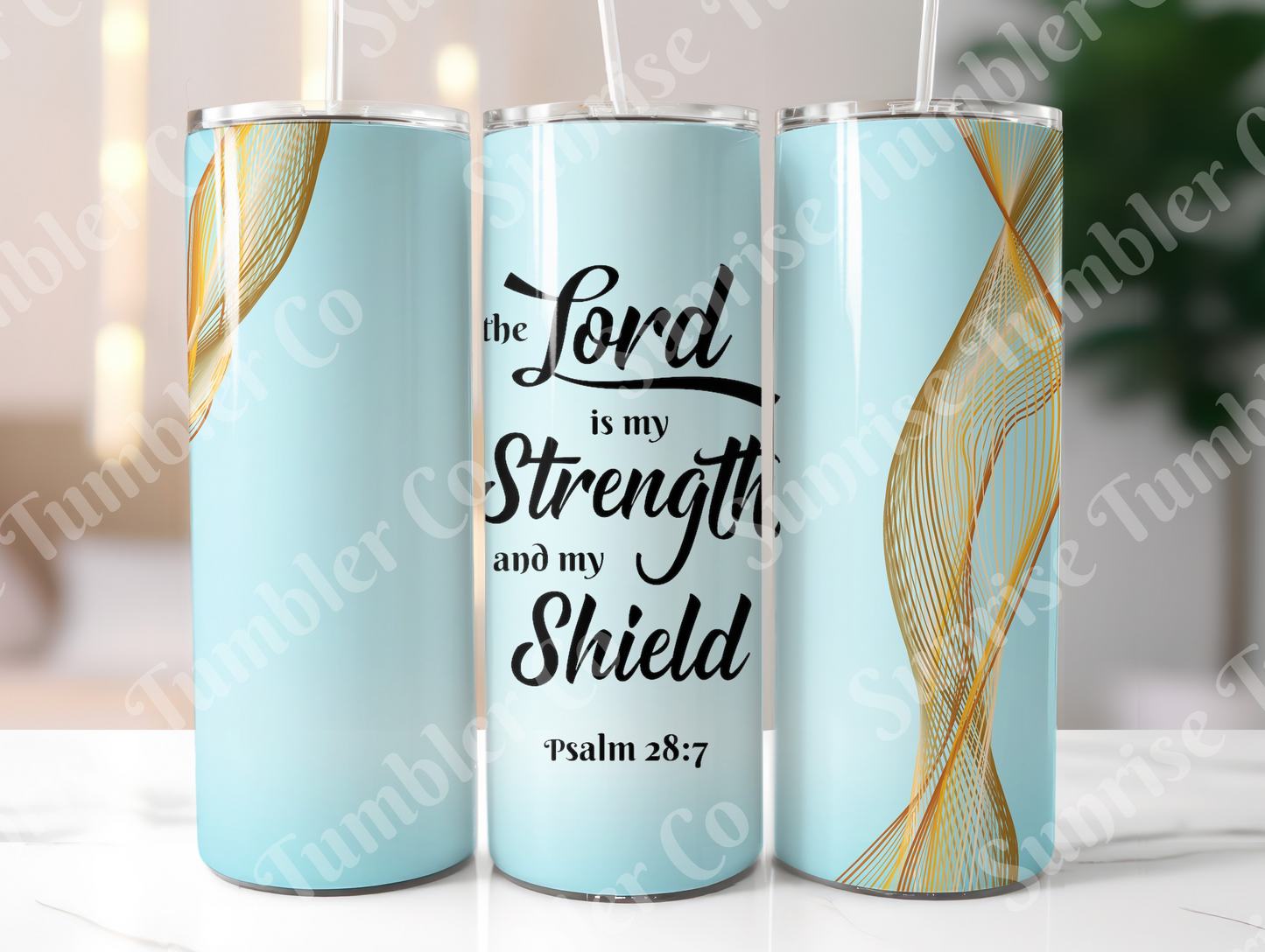 Bible Verses Variety Part 2 - 20 oz or 30 oz Tumbler (Glow In The Dark Option Available)