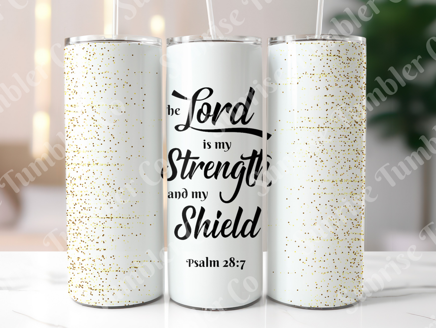 Bible Verses Variety Part 2 - 20 oz or 30 oz Tumbler (Glow In The Dark Option Available)