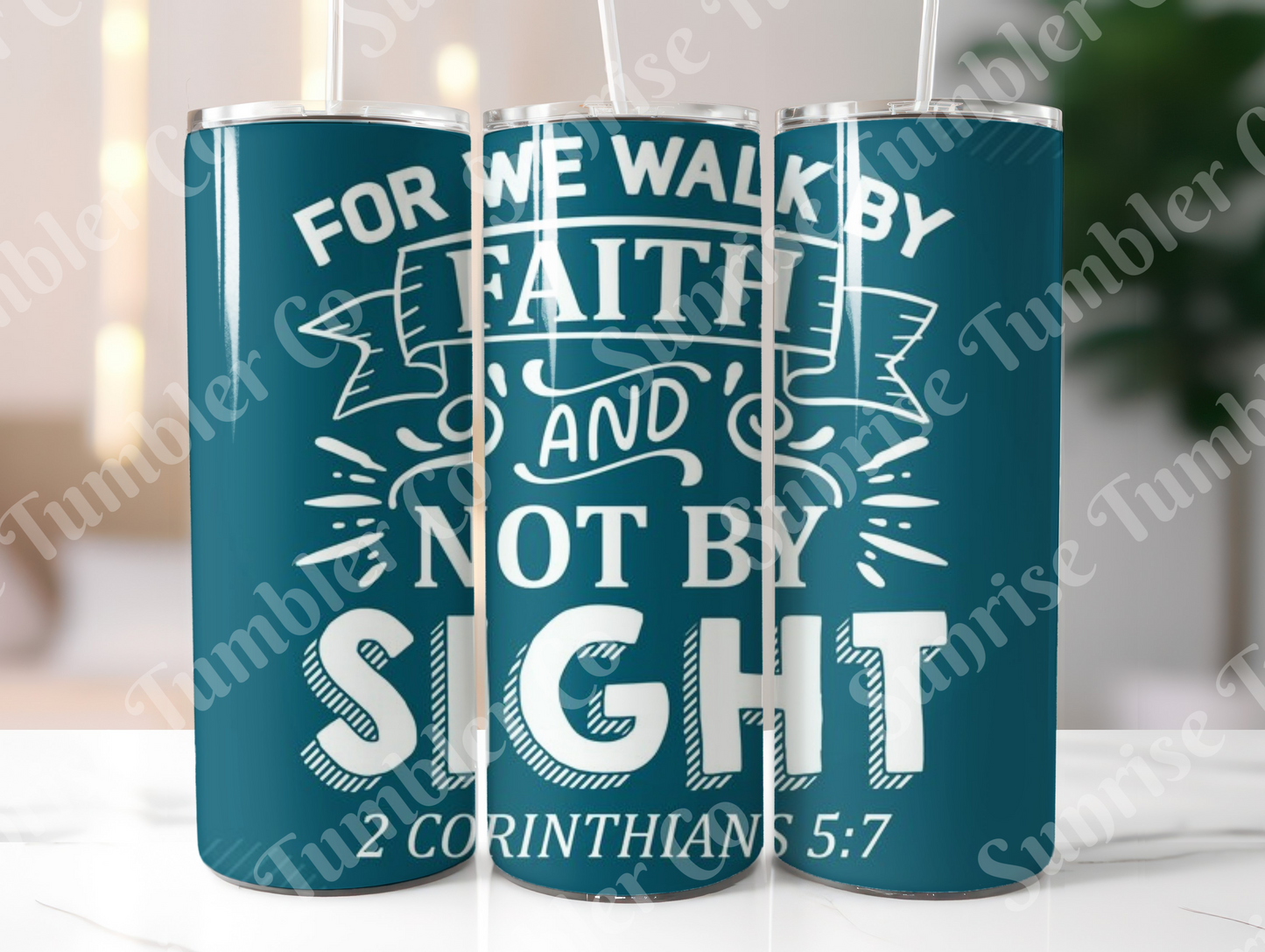 Bible Verses Variety Part 2 - 20 oz or 30 oz Tumbler (Glow In The Dark Option Available)