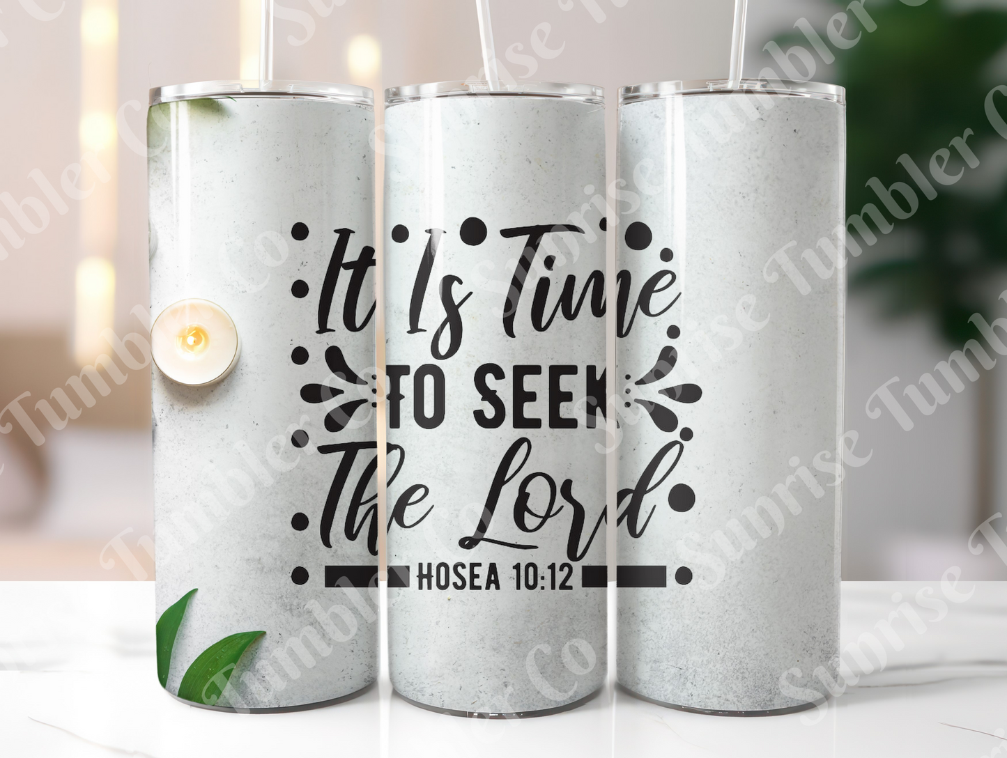 Bible Verses Variety Part 2 - 20 oz or 30 oz Tumbler (Glow In The Dark Option Available)