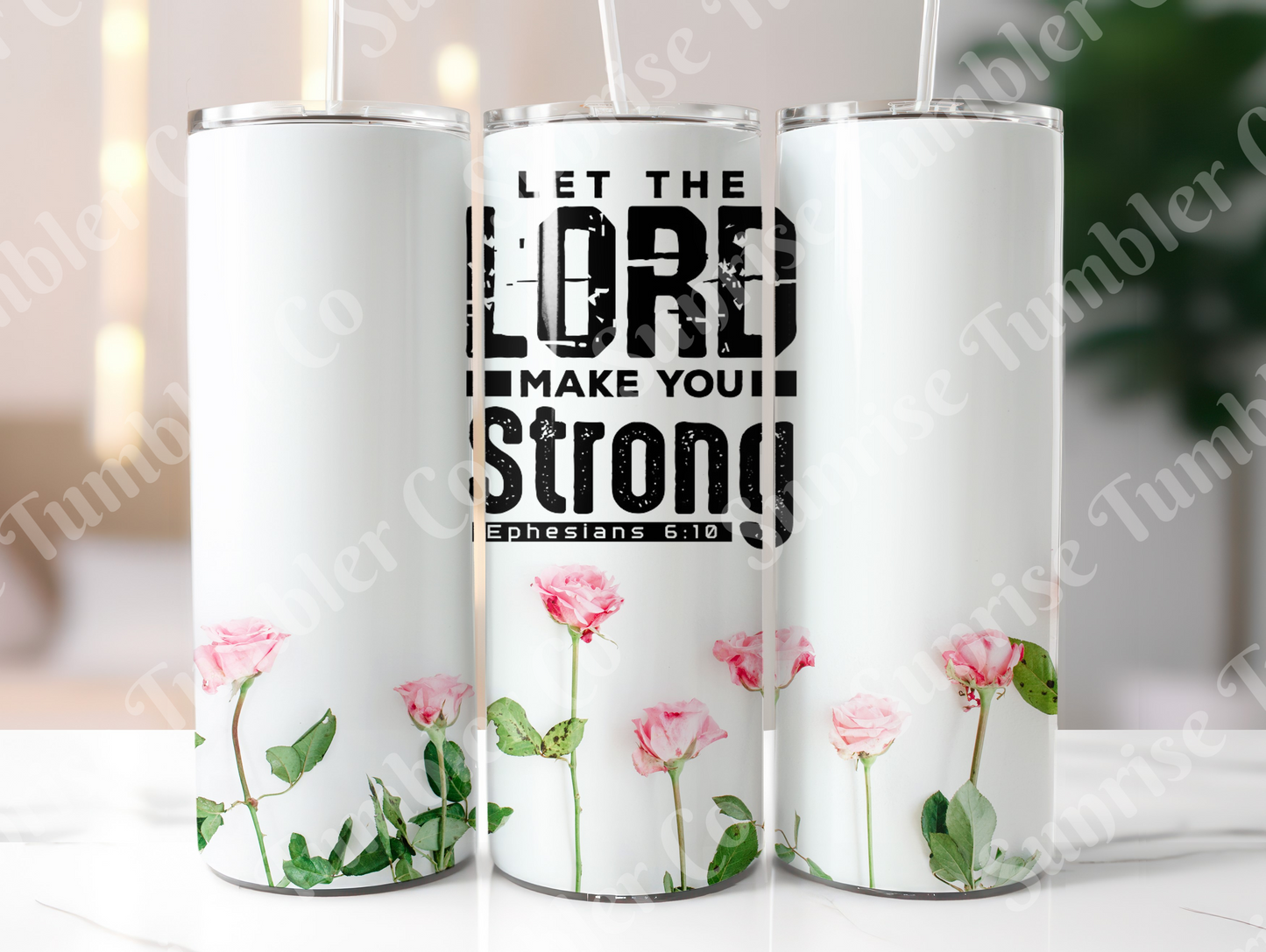 Bible Verses Variety Part 3 - 20 oz or 30 oz Tumbler (Glow In The Dark Option Available)