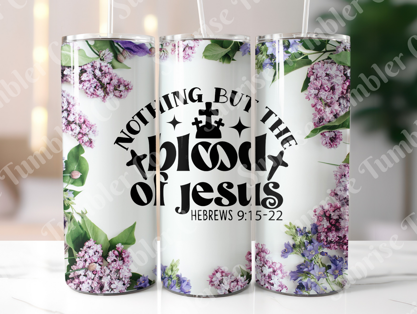Bible Verses Variety Part 3 - 20 oz or 30 oz Tumbler (Glow In The Dark Option Available)