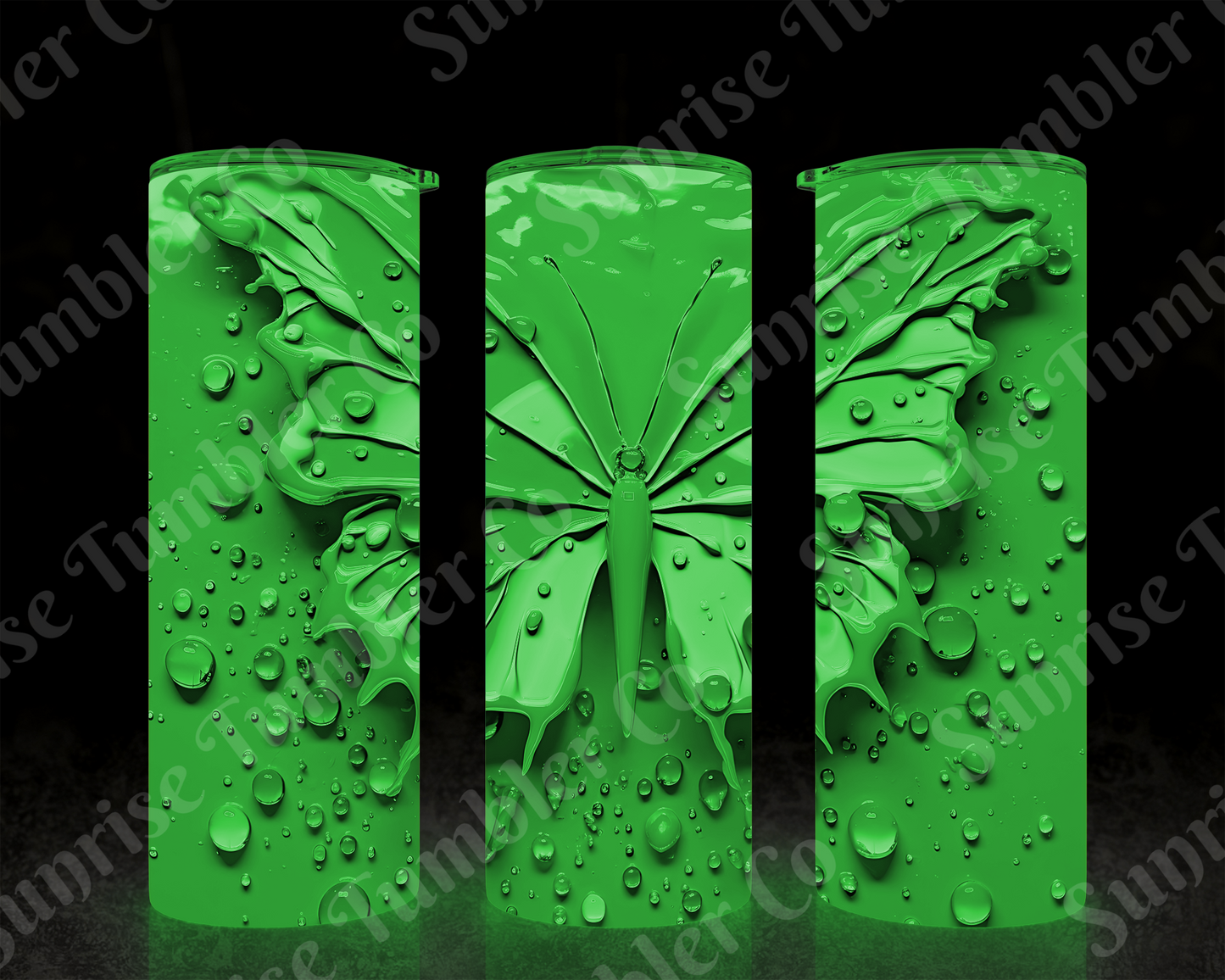 Butterflies Variety Part 4 - 20 oz and 30 oz Tumblers (Glow In The Dark Options Available)