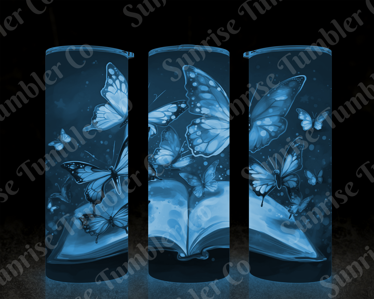 Book Variety - 20 oz and 30 oz Tumblers (Glow In The Dark Option Available)