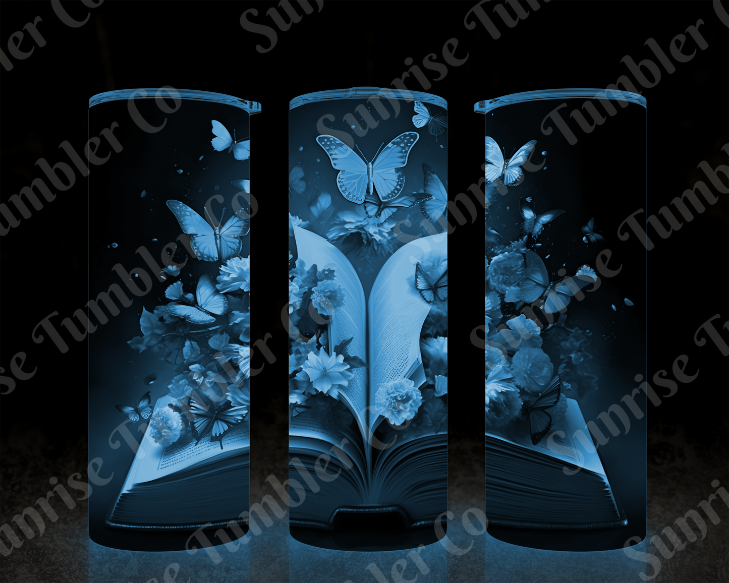 Book Variety - 20 oz and 30 oz Tumblers (Glow In The Dark Option Available)