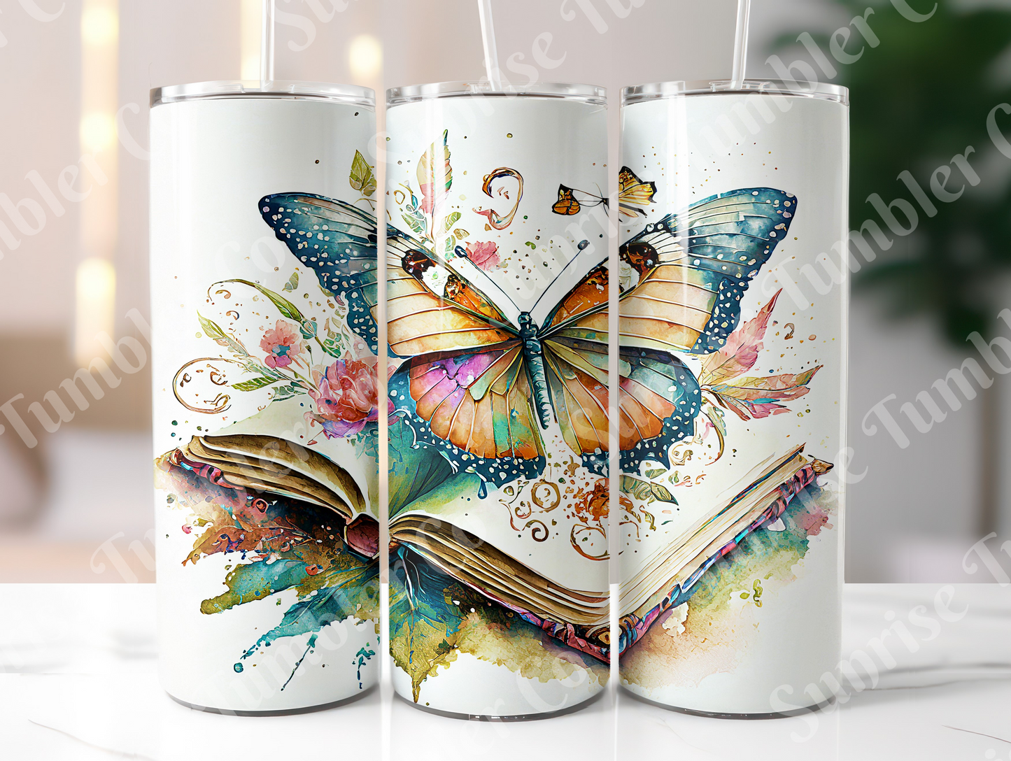 Book Variety - 20 oz and 30 oz Tumblers (Glow In The Dark Option Available)