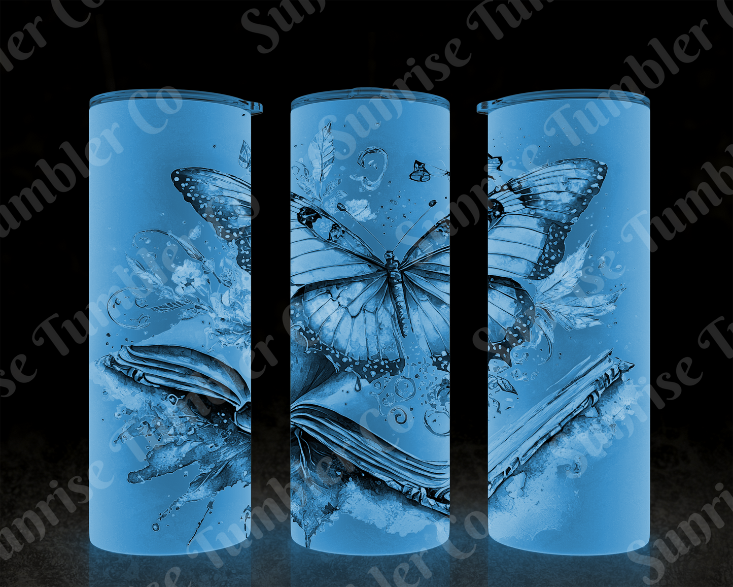 Book Variety - 20 oz and 30 oz Tumblers (Glow In The Dark Option Available)