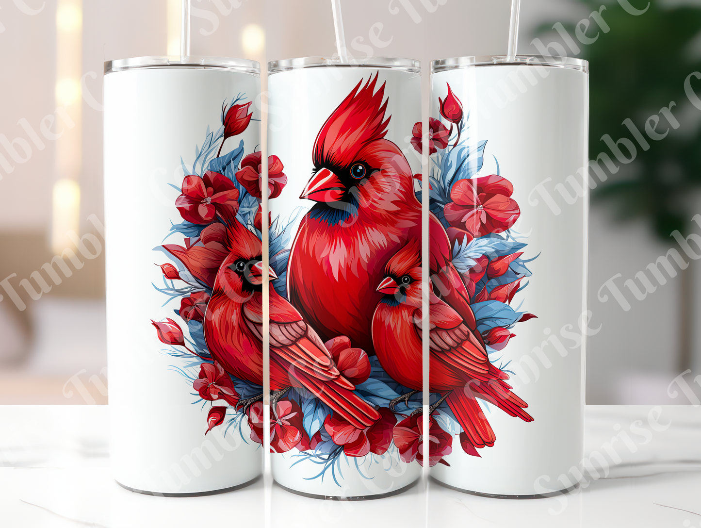 Cardinal Variety - 20oz and 30oz Tumblers (Glow In The Dark Green And Blue Available)