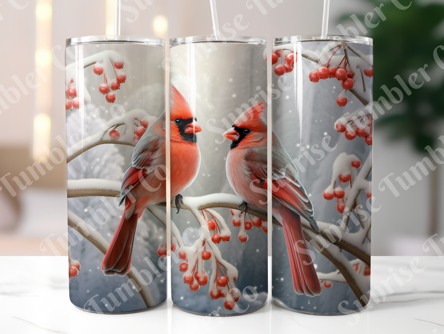 Cardinal Variety - 20oz and 30oz Tumblers (Glow In The Dark Green And Blue Available)