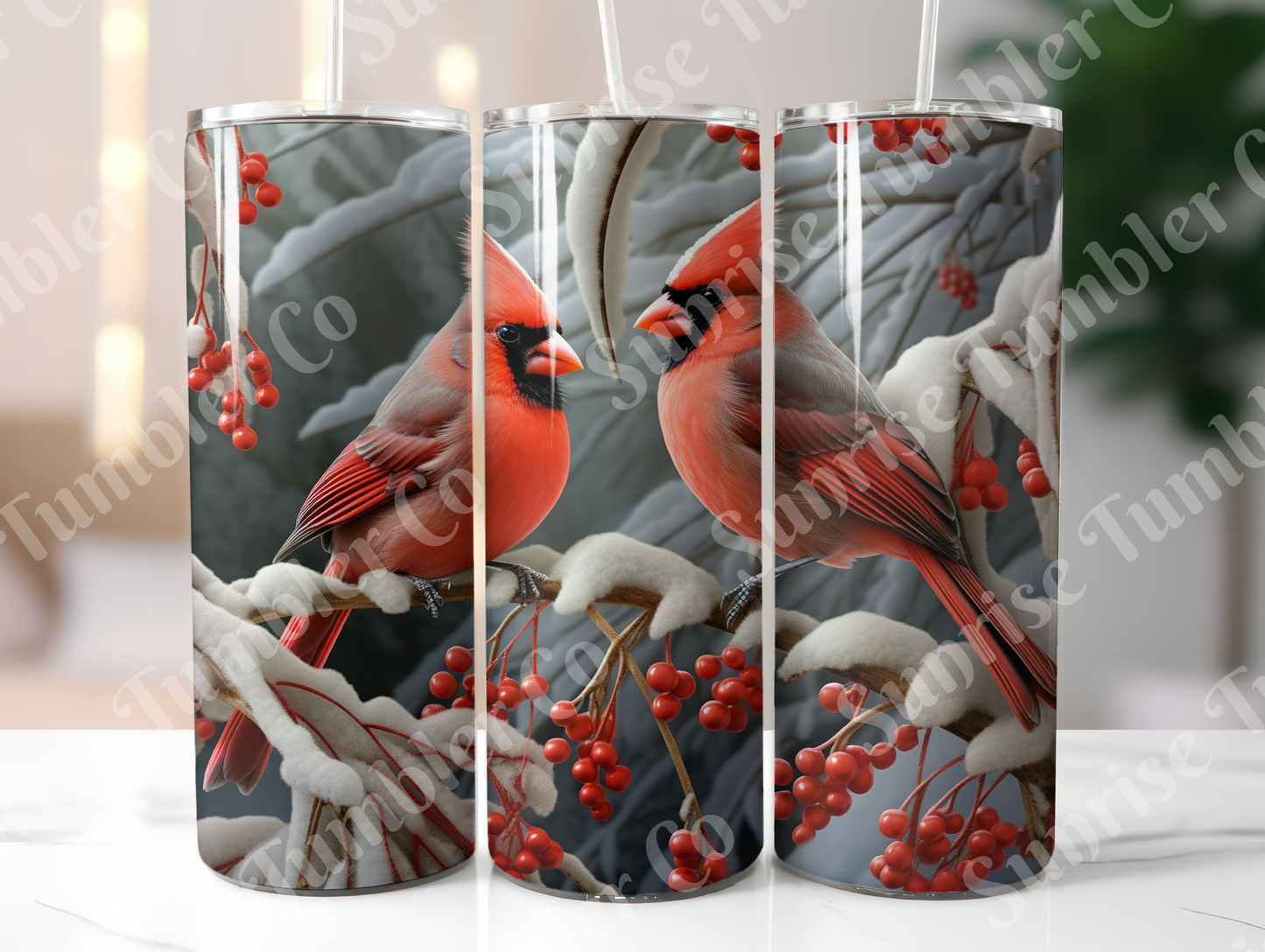 Cardinal Variety - 20oz and 30oz Tumblers (Glow In The Dark Green And Blue Available)