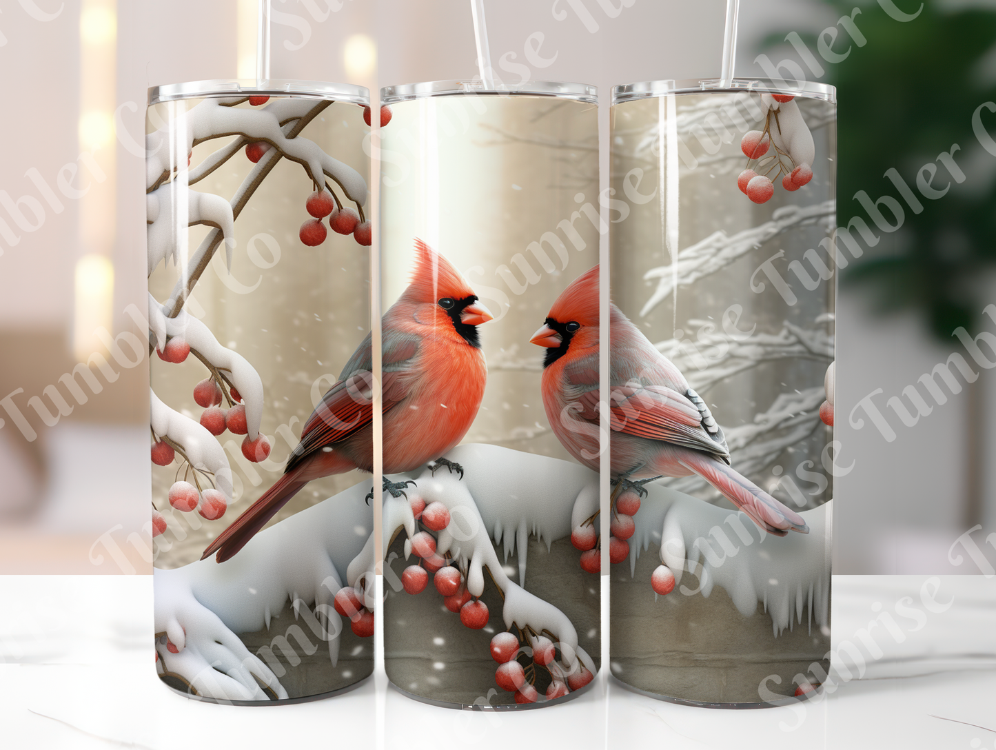 Cardinal Variety - 20oz and 30oz Tumblers (Glow In The Dark Green And Blue Available)