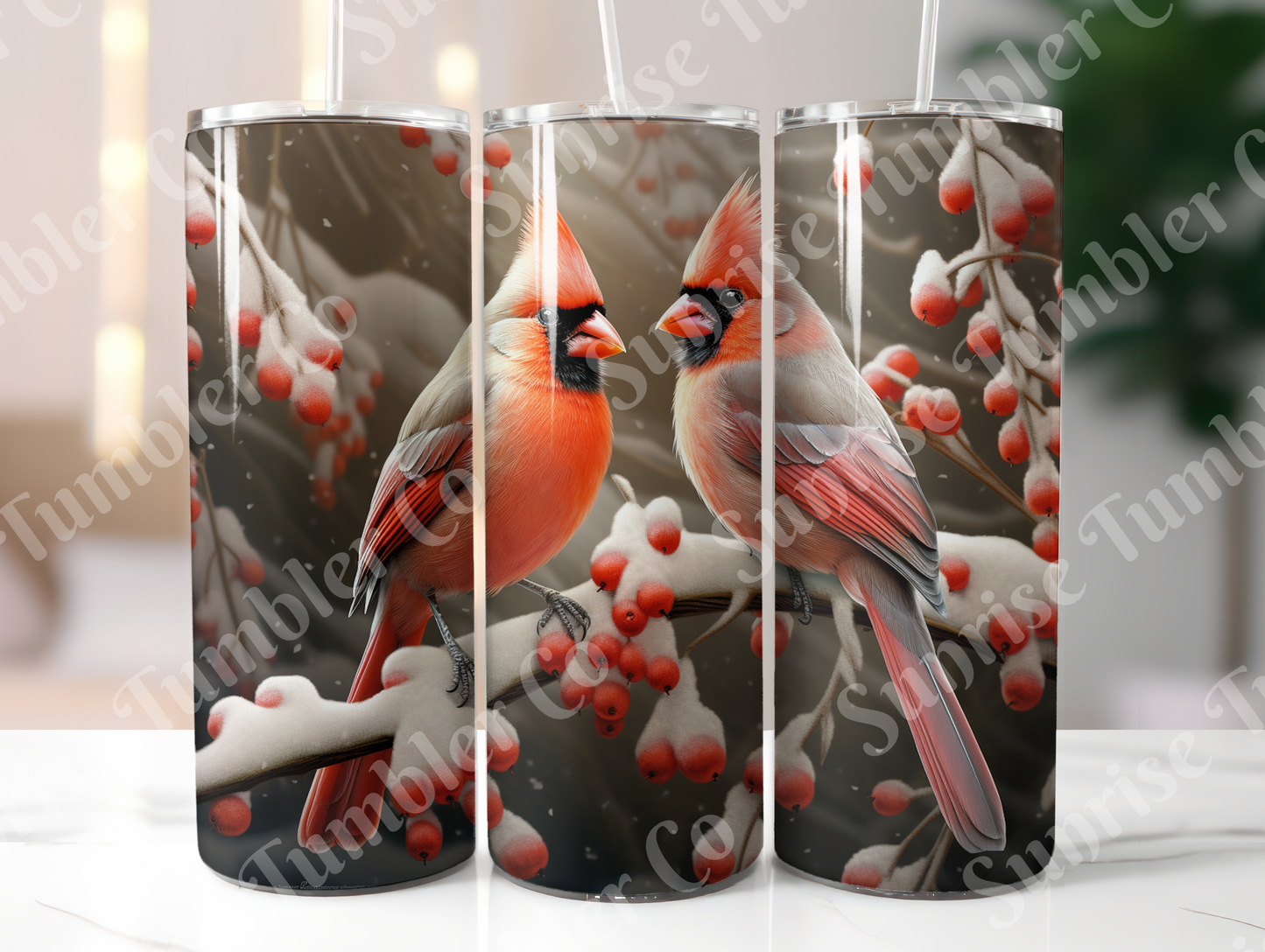 Cardinal Variety - 20oz and 30oz Tumblers (Glow In The Dark Green And Blue Available)