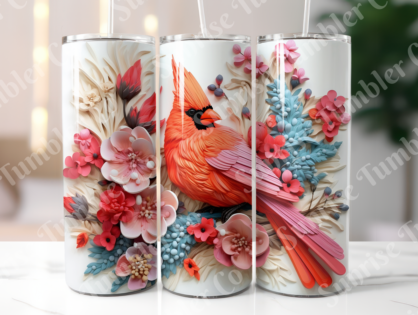 Cardinal Variety - 20oz and 30oz Tumblers (Glow In The Dark Green And Blue Available)