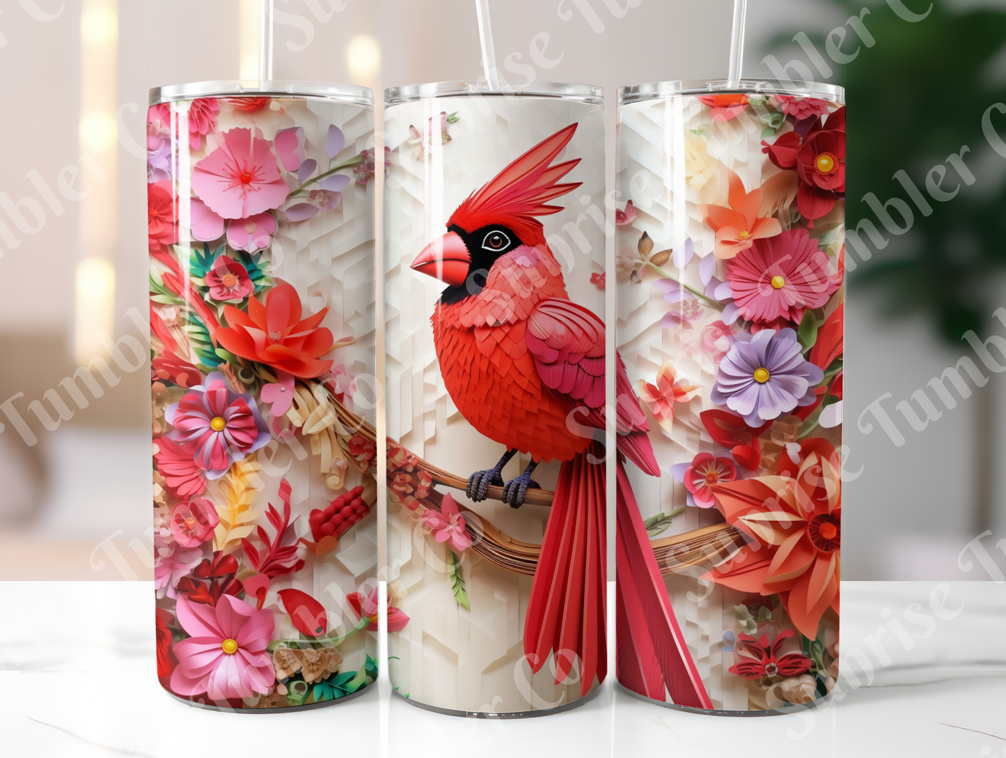 Cardinal Variety - 20oz and 30oz Tumblers (Glow In The Dark Green And Blue Available)