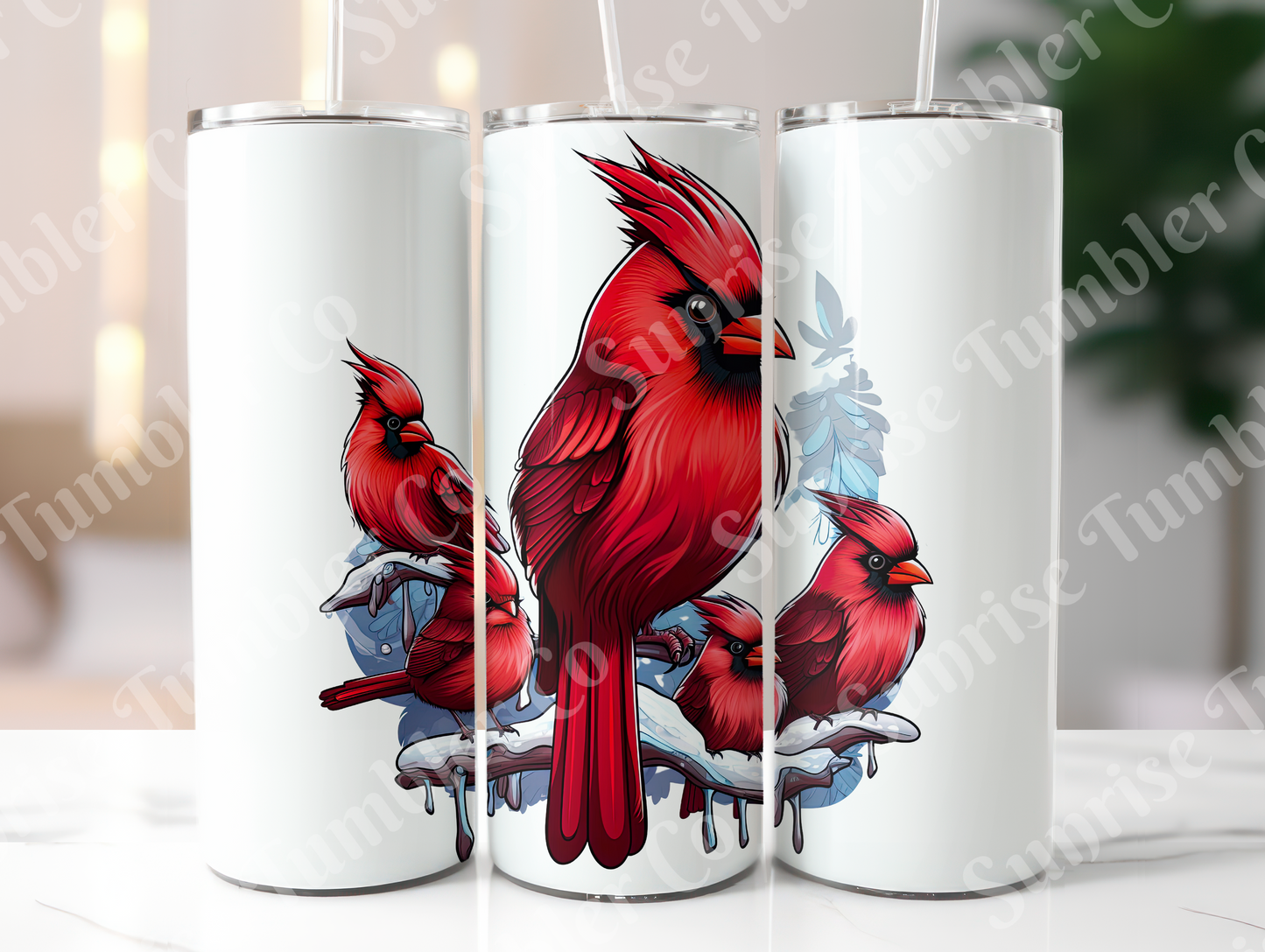 Cardinal Variety - 20oz and 30oz Tumblers (Glow In The Dark Green And Blue Available)