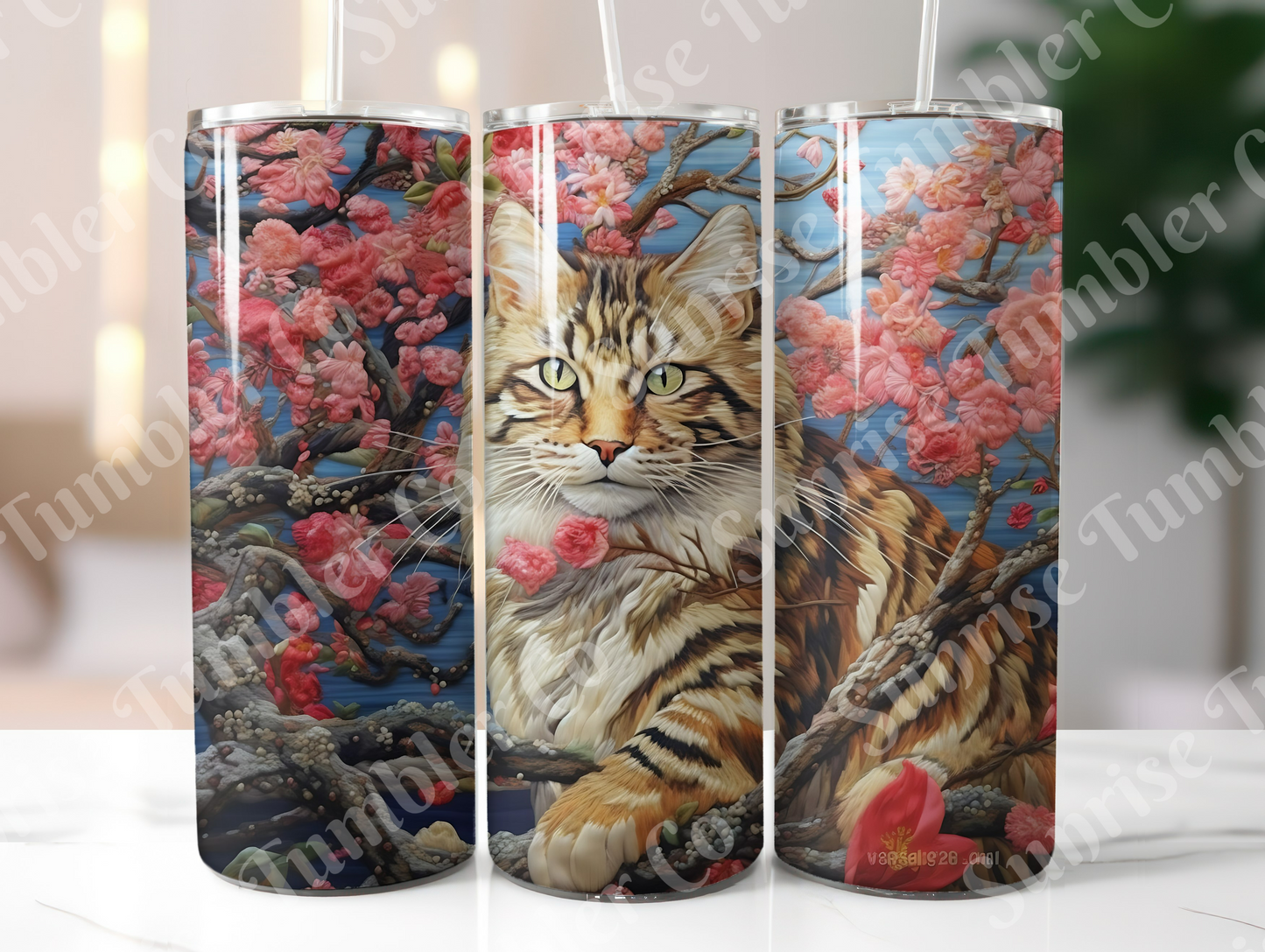 Cat Lovers Variety Part 1 - 20oz and 30oz Tumblers (Glow In The Dark Green And Blue Available)