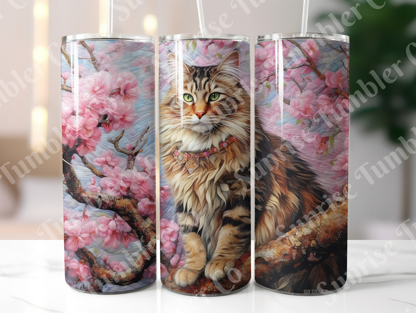 Cat Lovers Variety Part 1 - 20oz and 30oz Tumblers (Glow In The Dark Green And Blue Available)