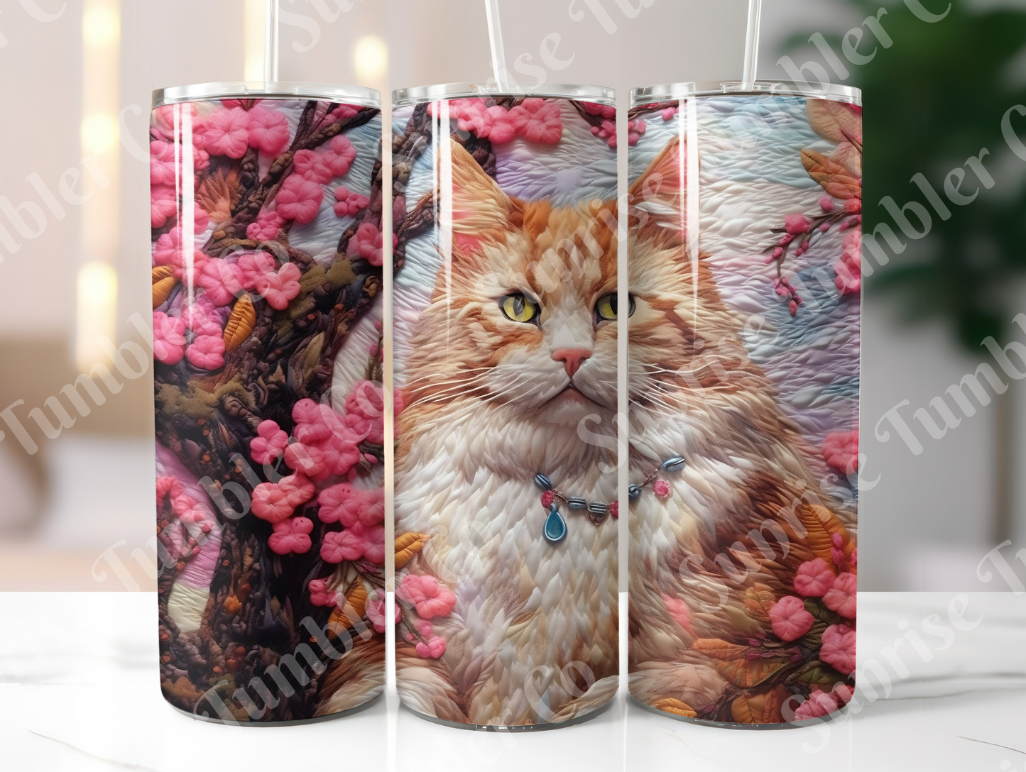 Cat Lovers Variety Part 1 - 20oz and 30oz Tumblers (Glow In The Dark Green And Blue Available)