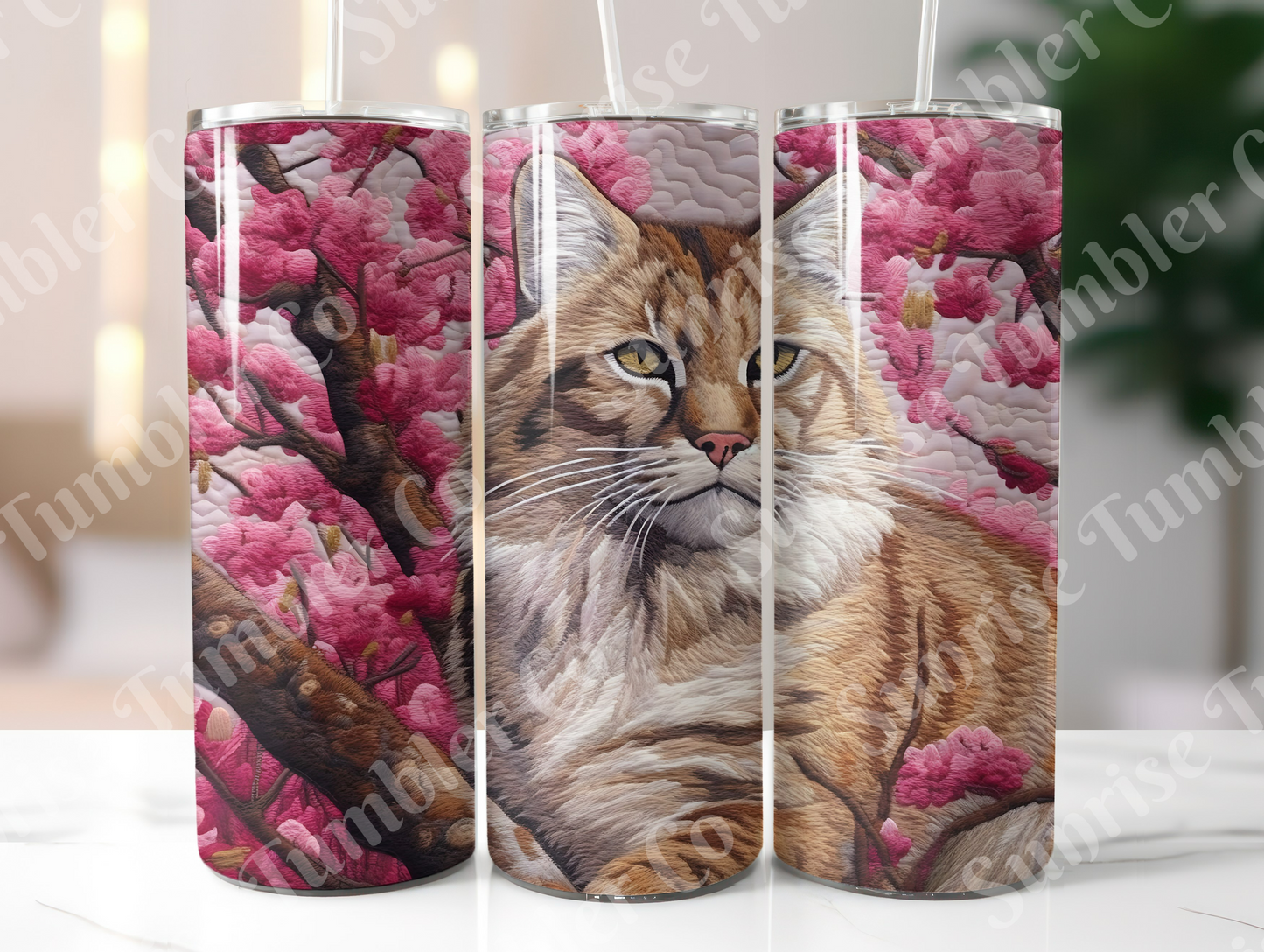 Cat Lovers Variety Part 1 - 20oz and 30oz Tumblers (Glow In The Dark Green And Blue Available)