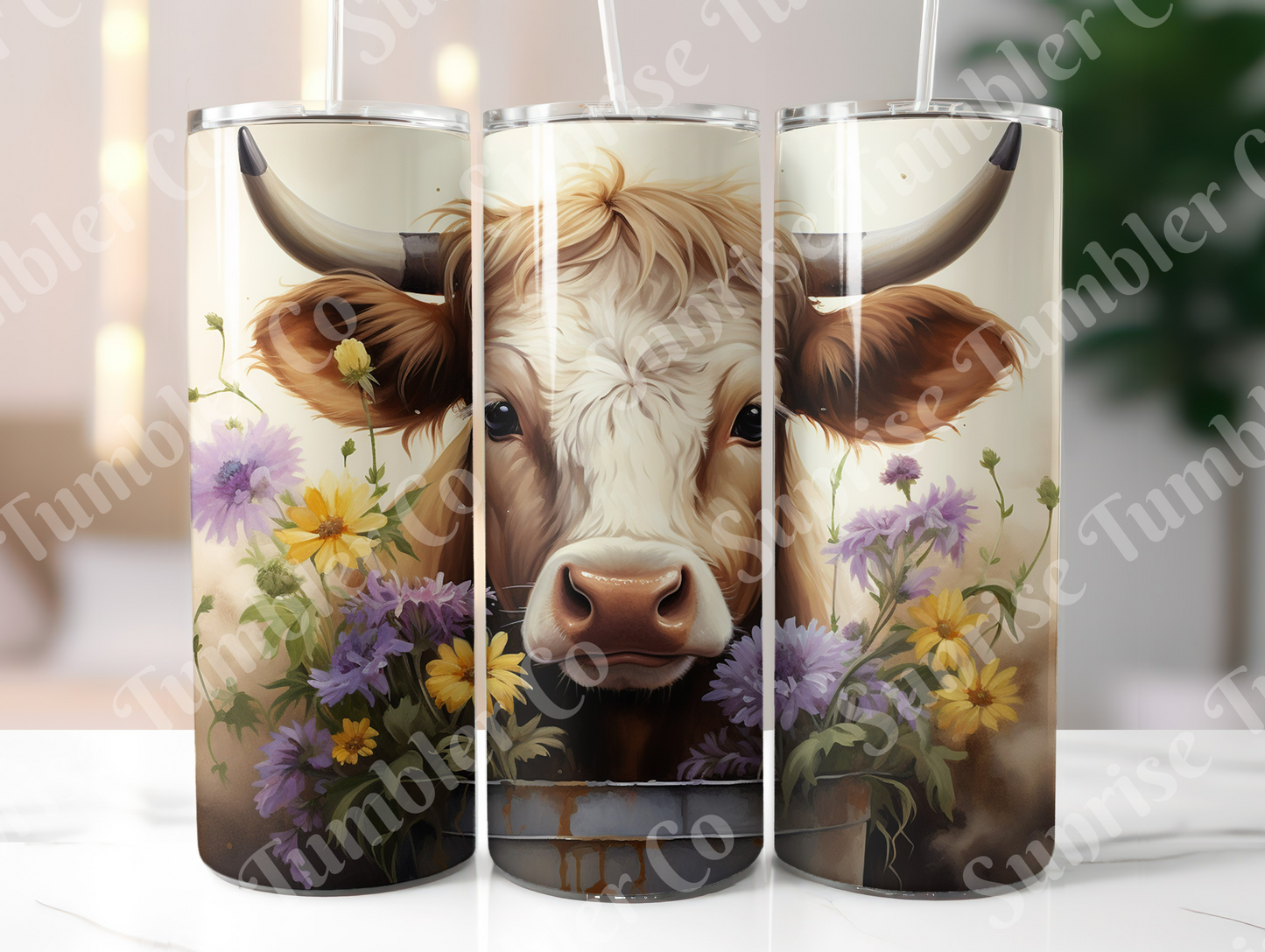 Cow Variety Part 6 - 20oz and 30oz Tumblers (Glow In The Dark Green And Blue Available)