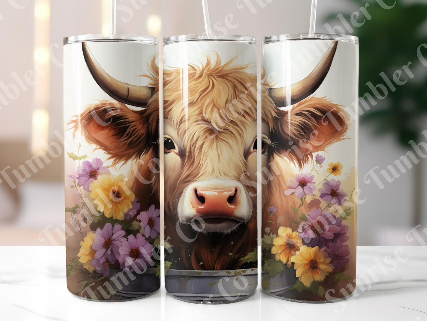 Cow Variety Part 6 - 20oz and 30oz Tumblers (Glow In The Dark Green And Blue Available)