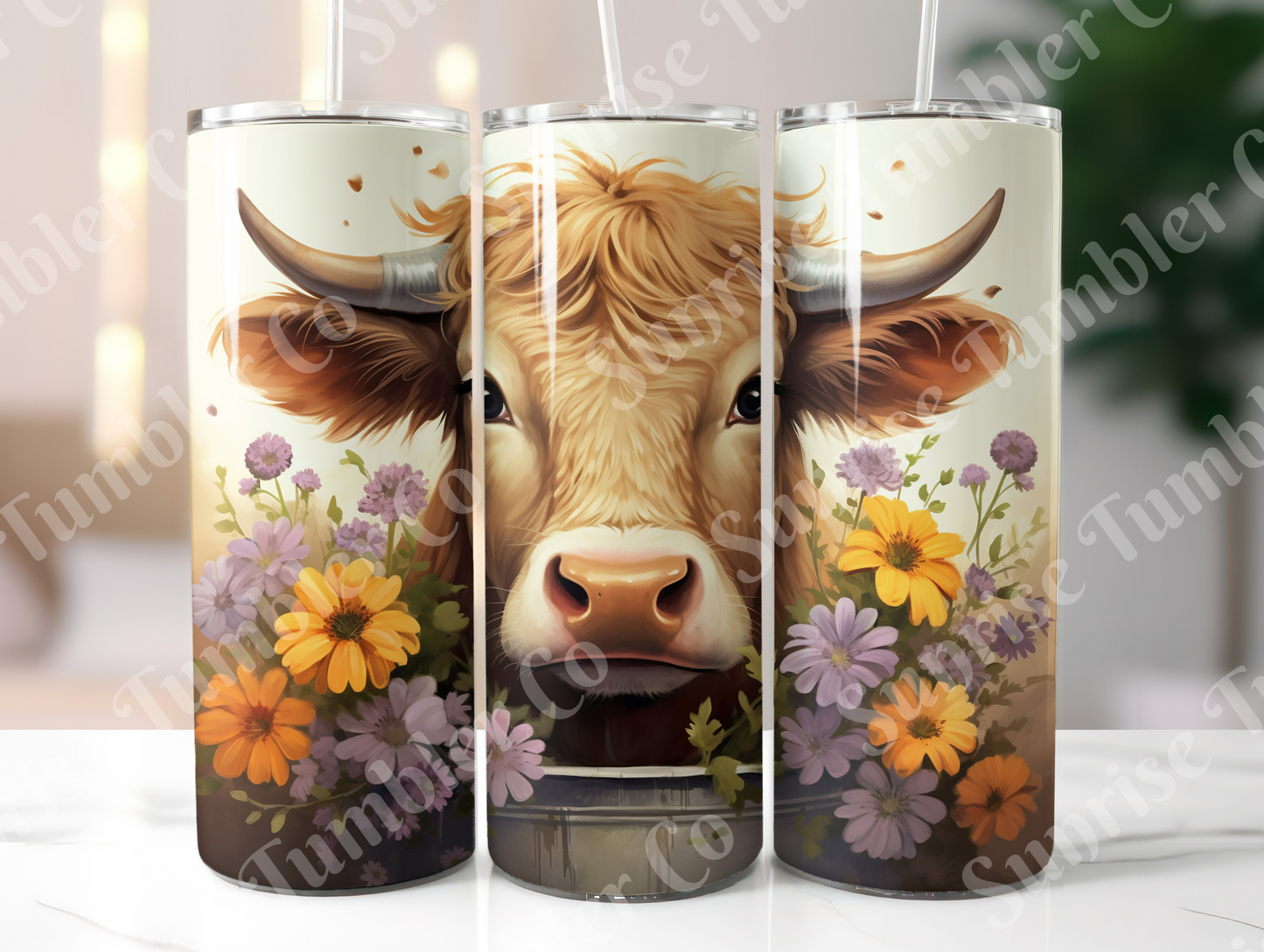 Cow Variety Part 6 - 20oz and 30oz Tumblers (Glow In The Dark Green And Blue Available)