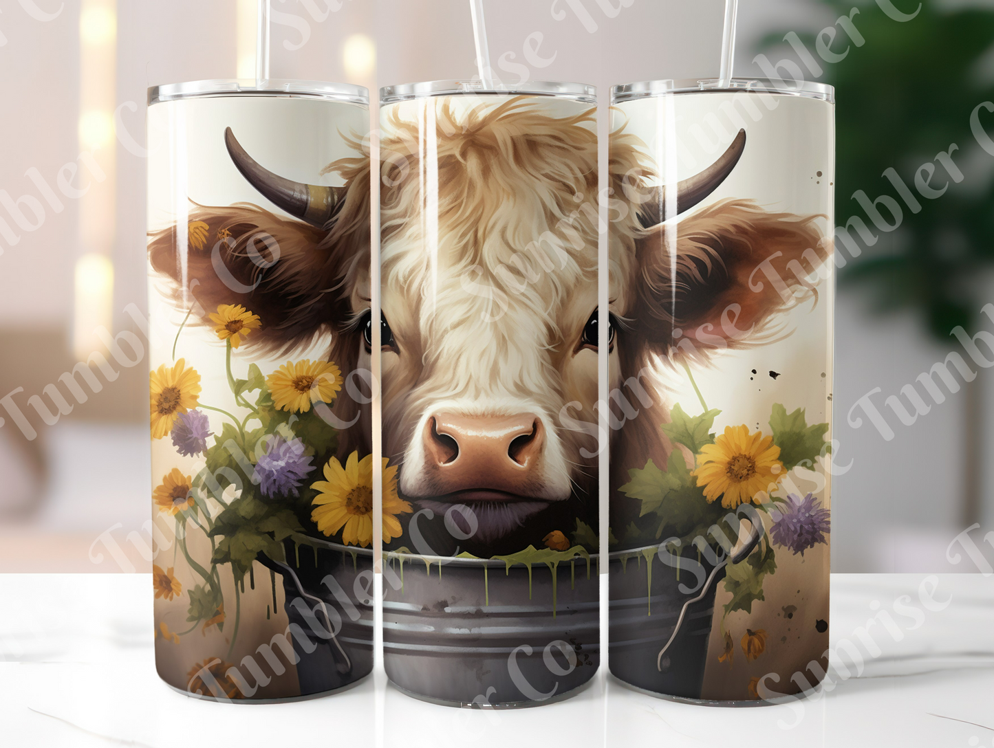 Cow Variety Part 6 - 20oz and 30oz Tumblers (Glow In The Dark Green And Blue Available)