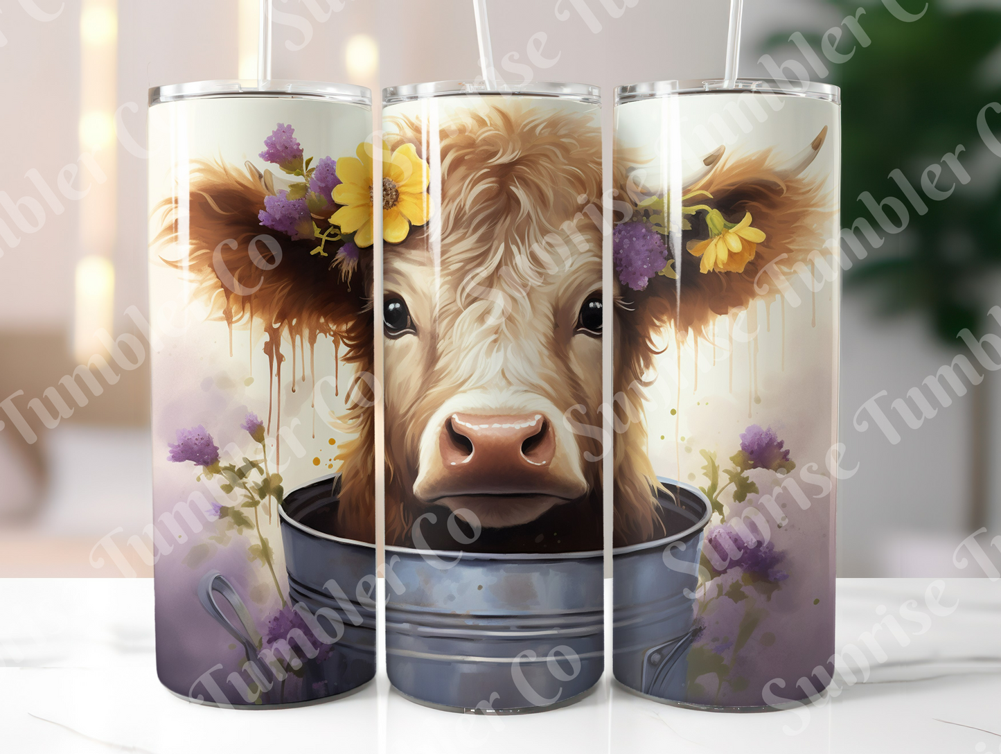 Cow Variety Part 6 - 20oz and 30oz Tumblers (Glow In The Dark Green And Blue Available)