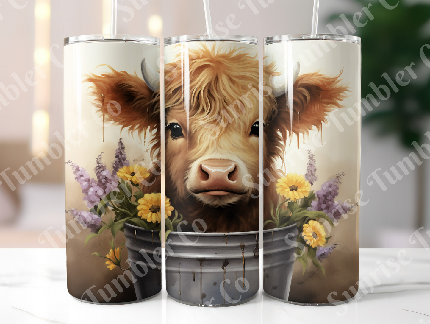 Cow Variety Part 6 - 20oz and 30oz Tumblers (Glow In The Dark Green And Blue Available)