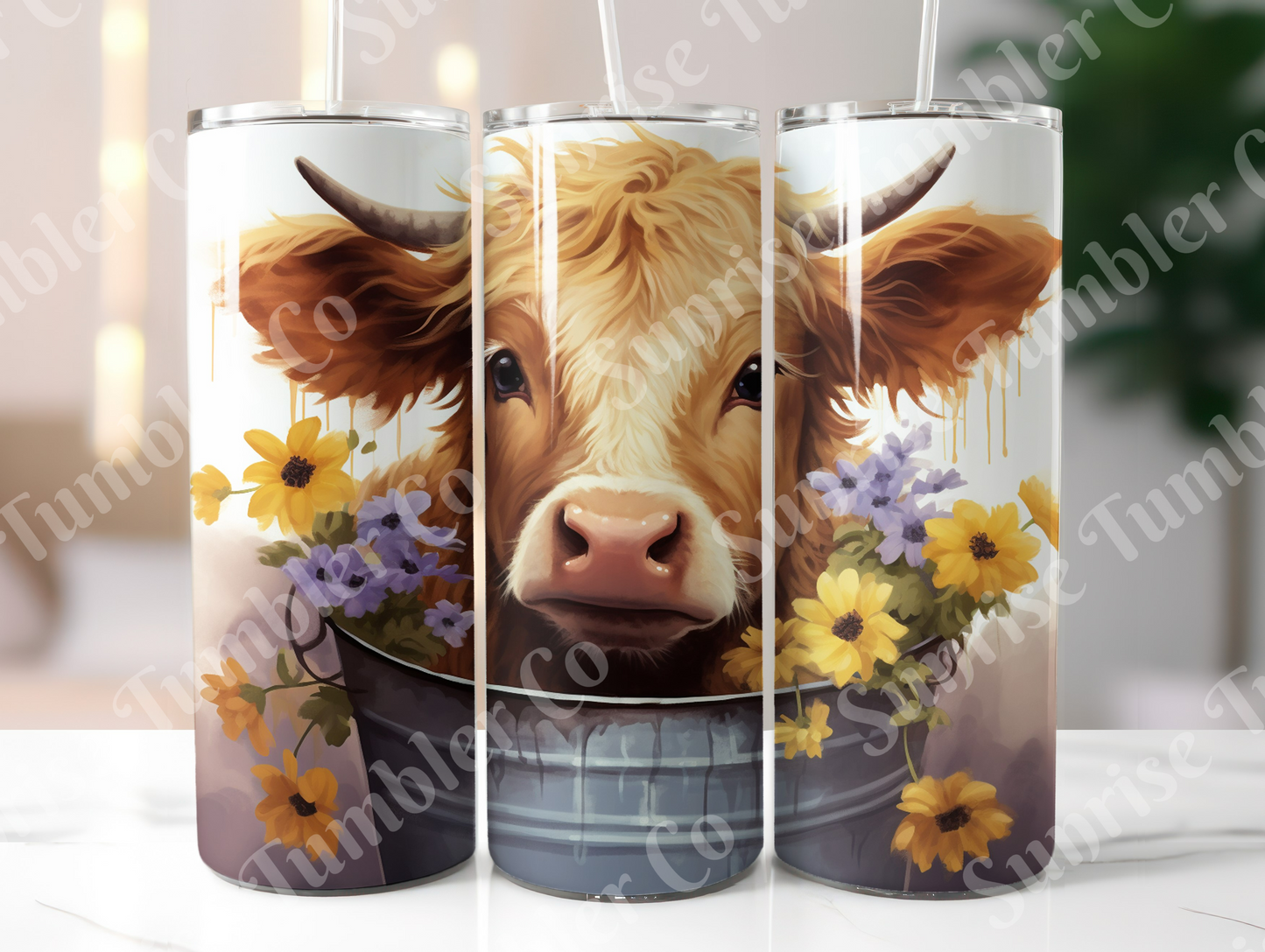 Cow Variety Part 6 - 20oz and 30oz Tumblers (Glow In The Dark Green And Blue Available)