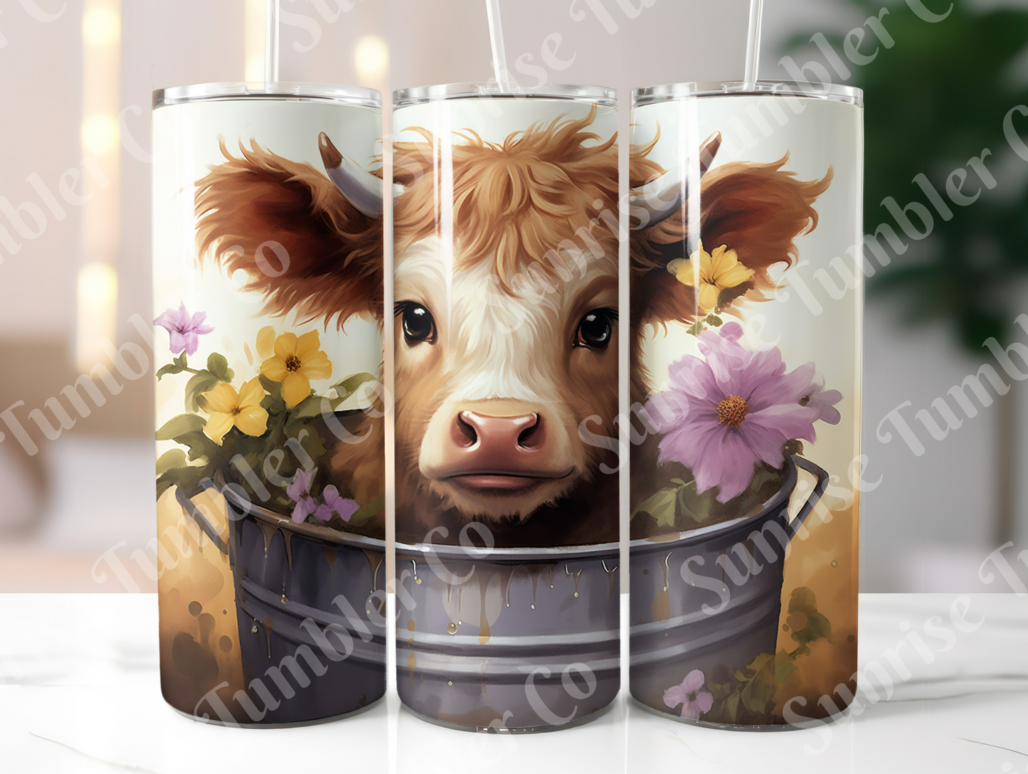 Cow Variety Part 6 - 20oz and 30oz Tumblers (Glow In The Dark Green And Blue Available)
