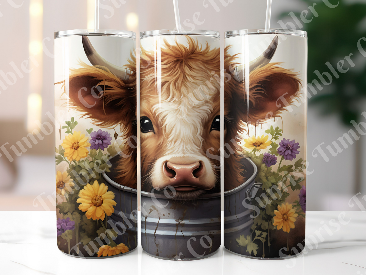 Cow Variety Part 6 - 20oz and 30oz Tumblers (Glow In The Dark Green And Blue Available)