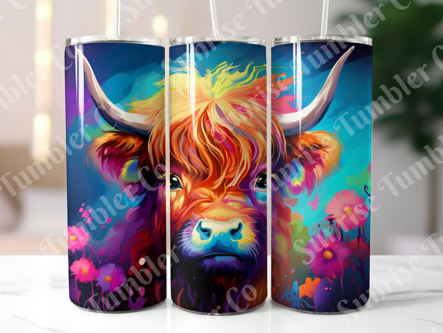 Cow Variety Part 4 - 20oz and 30oz Tumblers (Glow In The Dark Green And Blue Available)